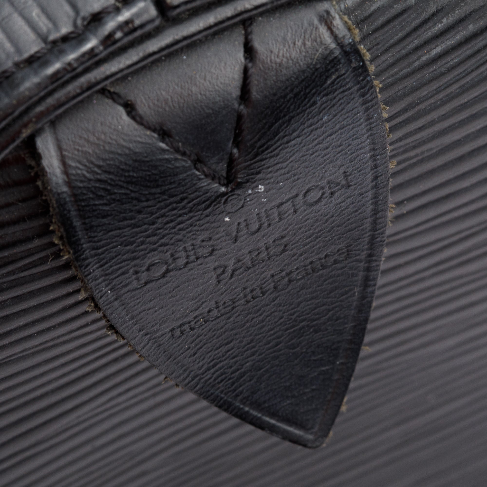 Louis Vuitton Black Epi Leather Speedy 30 w/ Receipt
