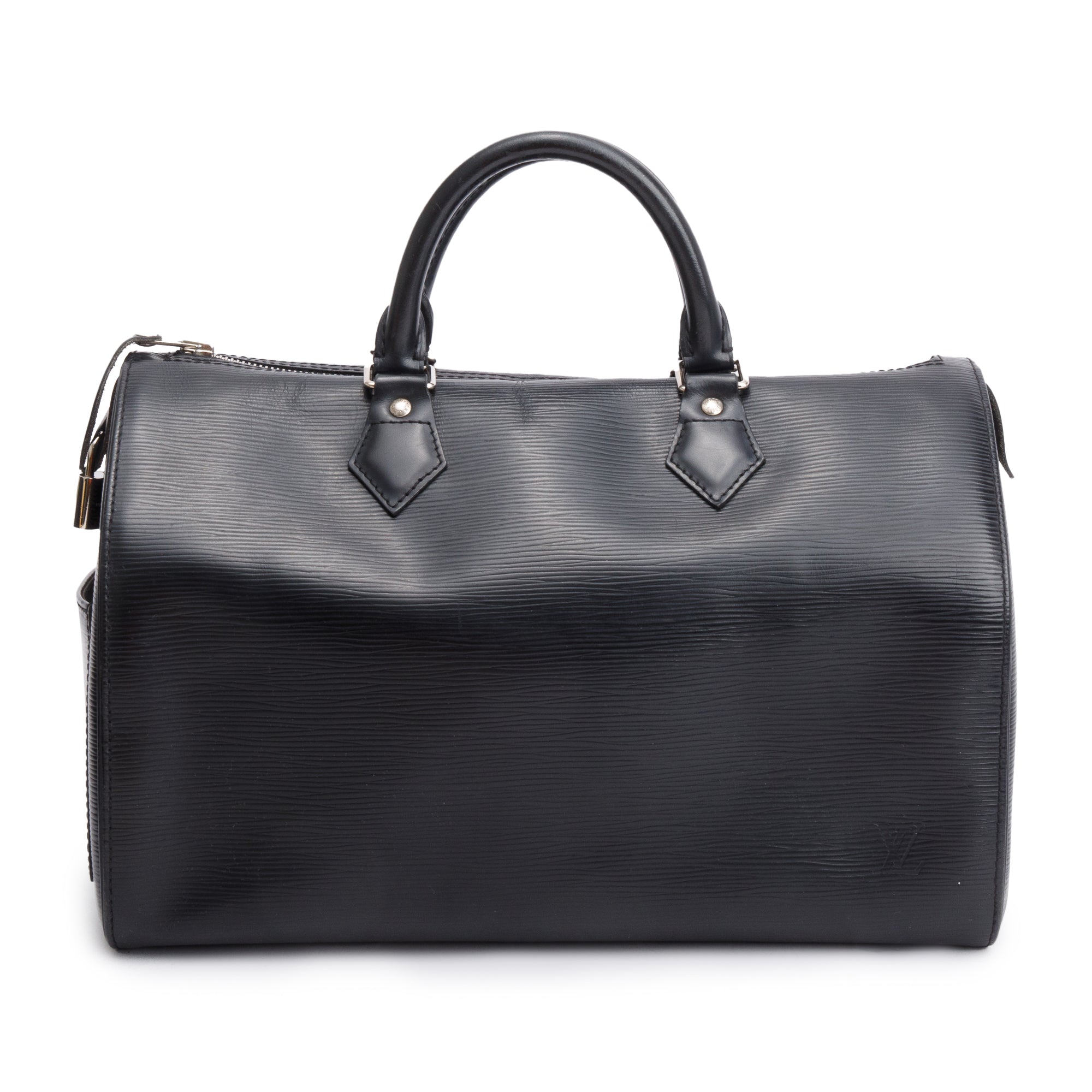 Louis Vuitton Black Epi Leather Speedy 30 w/ Receipt
