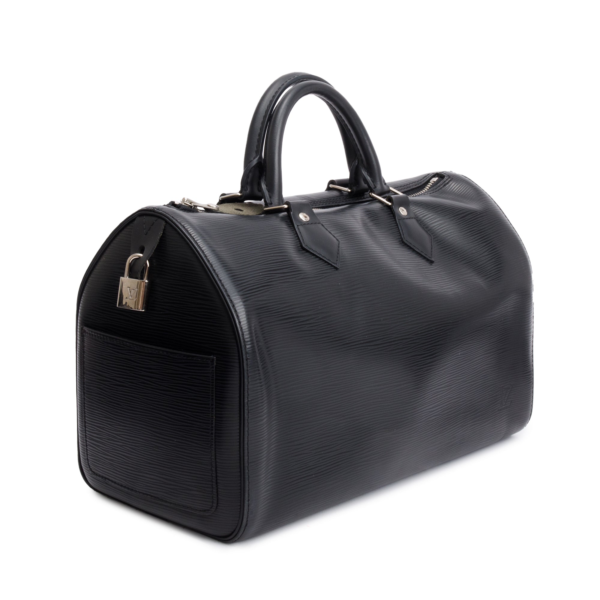 Louis Vuitton Black Epi Leather Speedy 35 – OLIVER'S