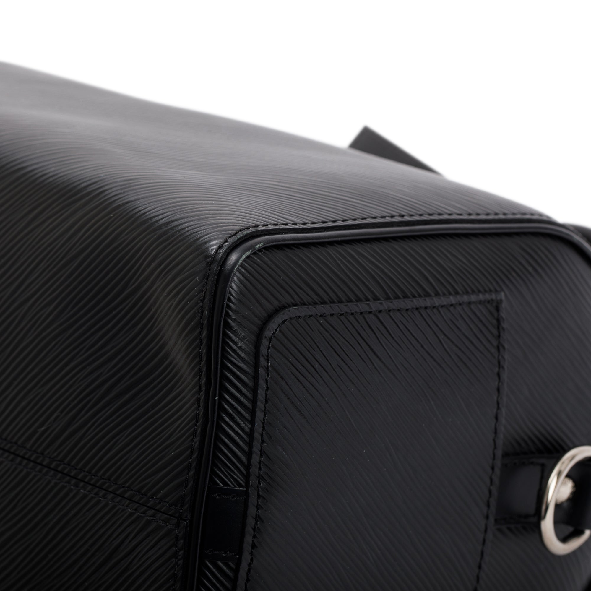 Louis Vuitton Black Epi Leather Speedy Bandouliere 25 w/ Strap & Receipt