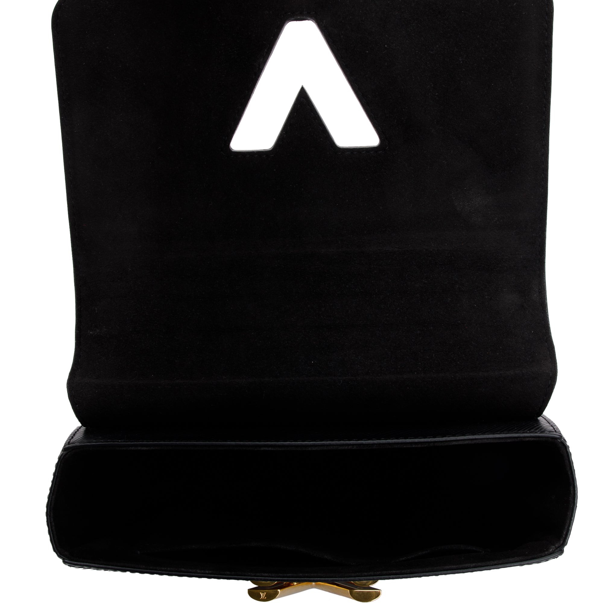 Louis Vuitton Black Epi Leather Twist MM Bag