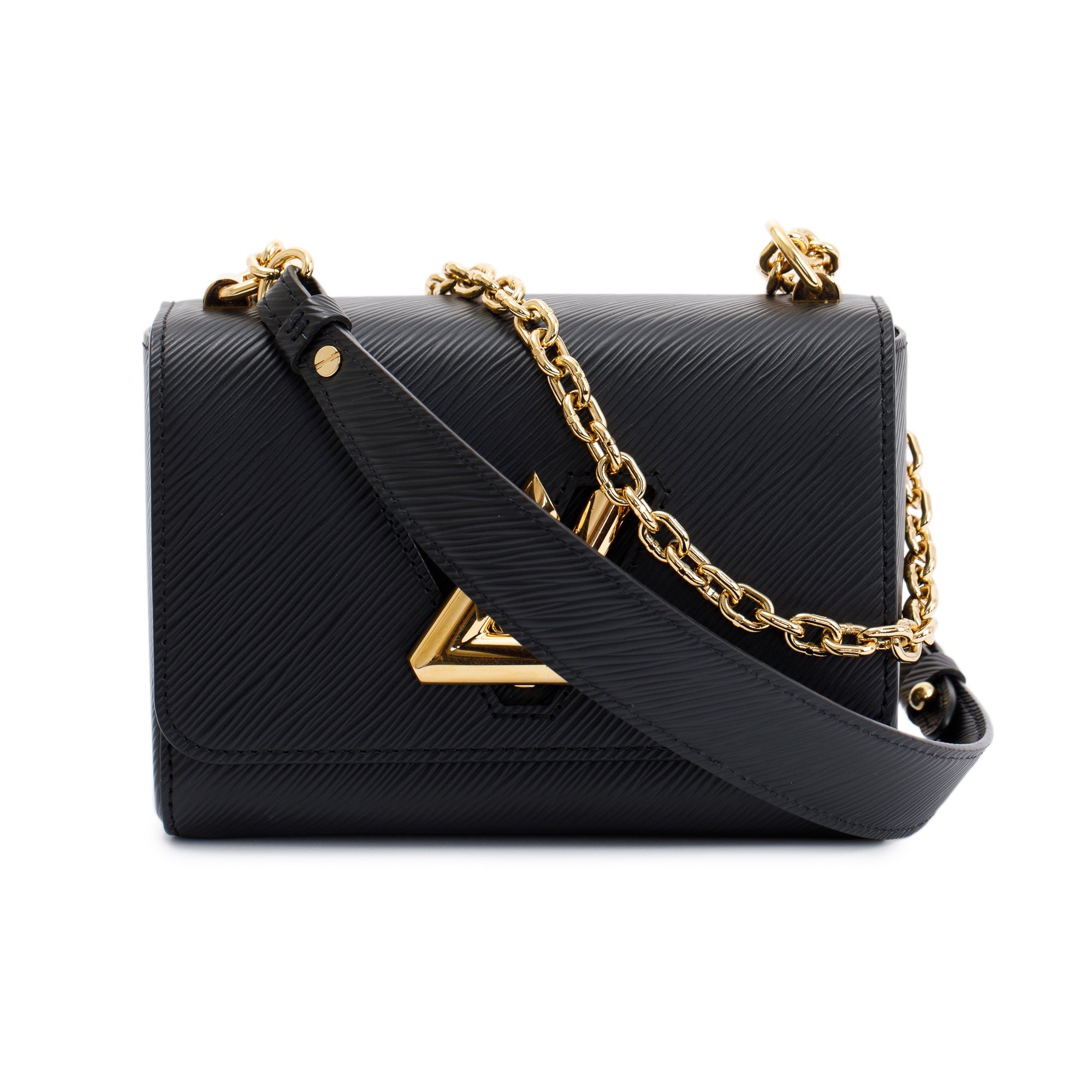 Louis Vuitton Black Epi Leather Twist PM
