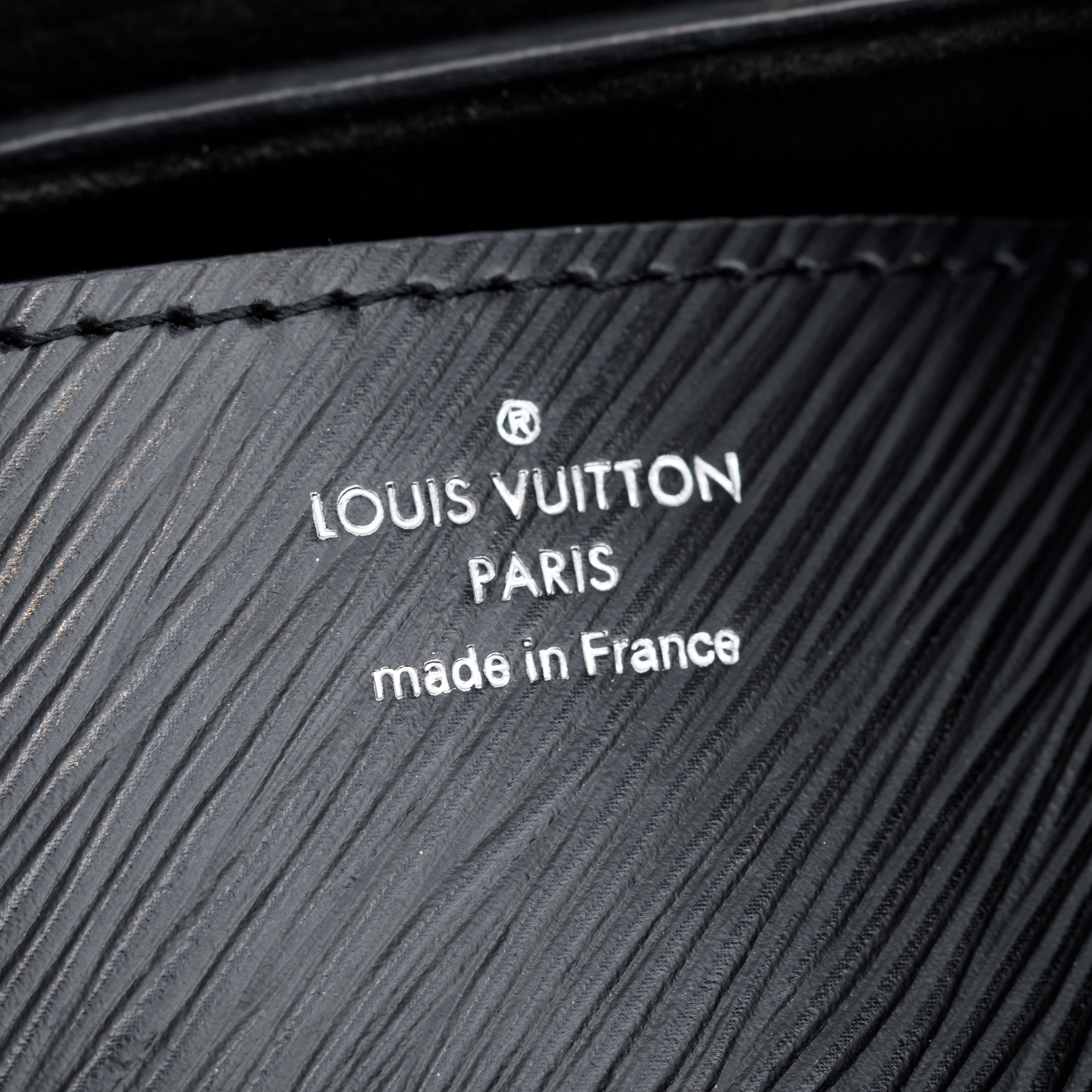 Louis Vuitton Black Epi Leather Twist PM