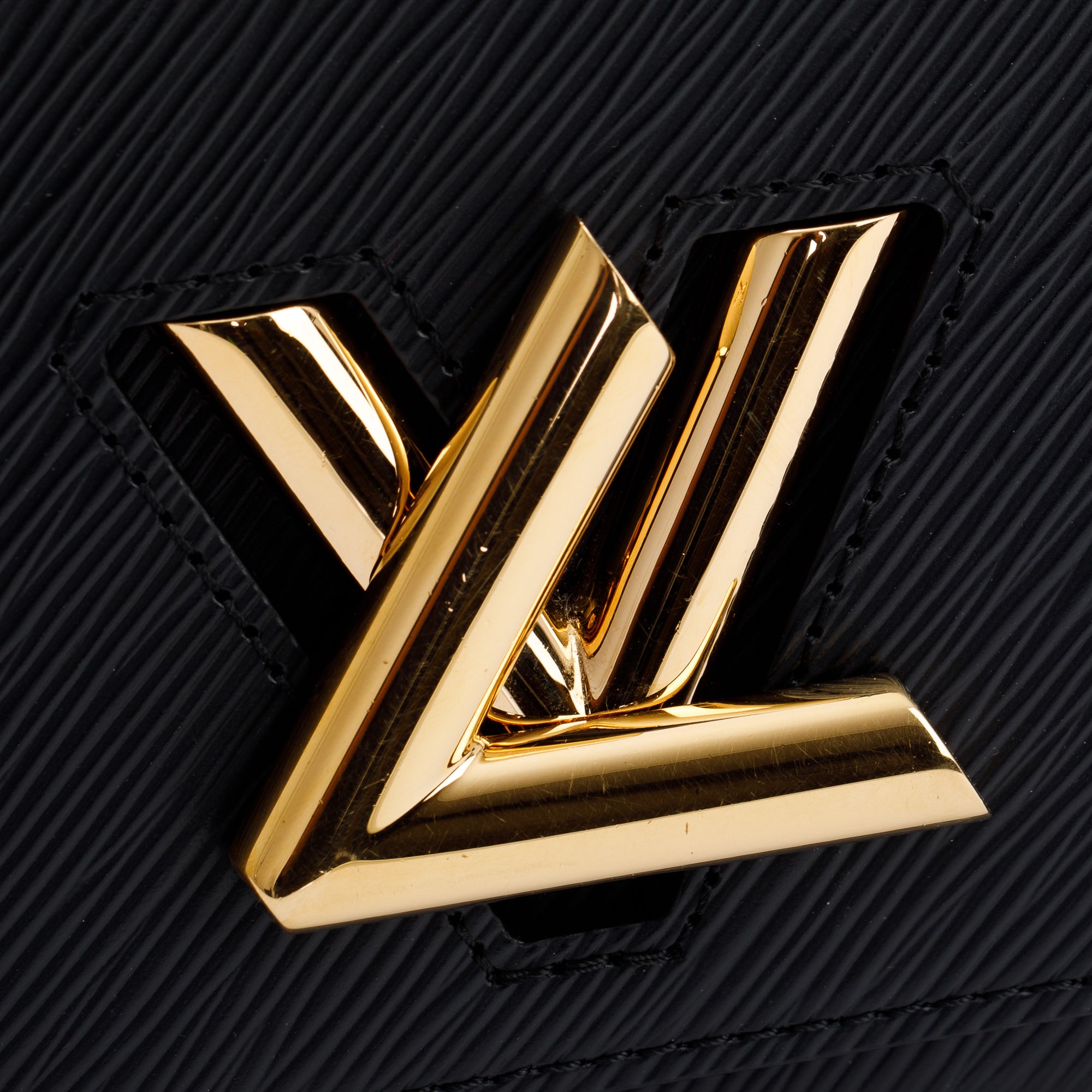 Louis Vuitton Black Epi Leather Twist PM
