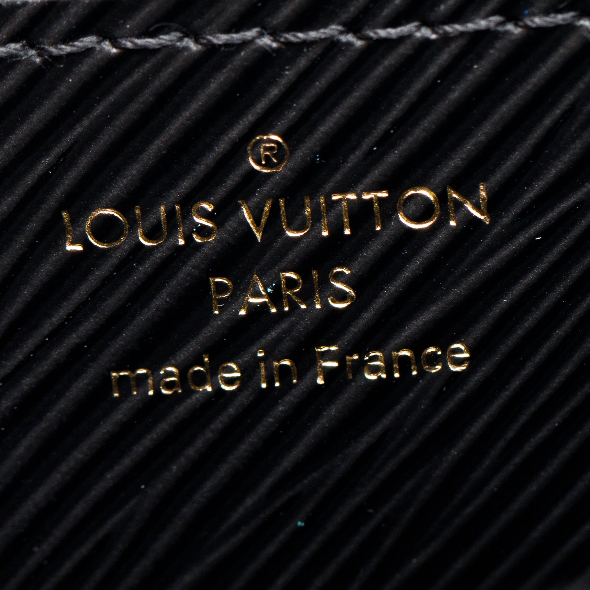 Louis Vuitton Black Epi Leather Twist PM