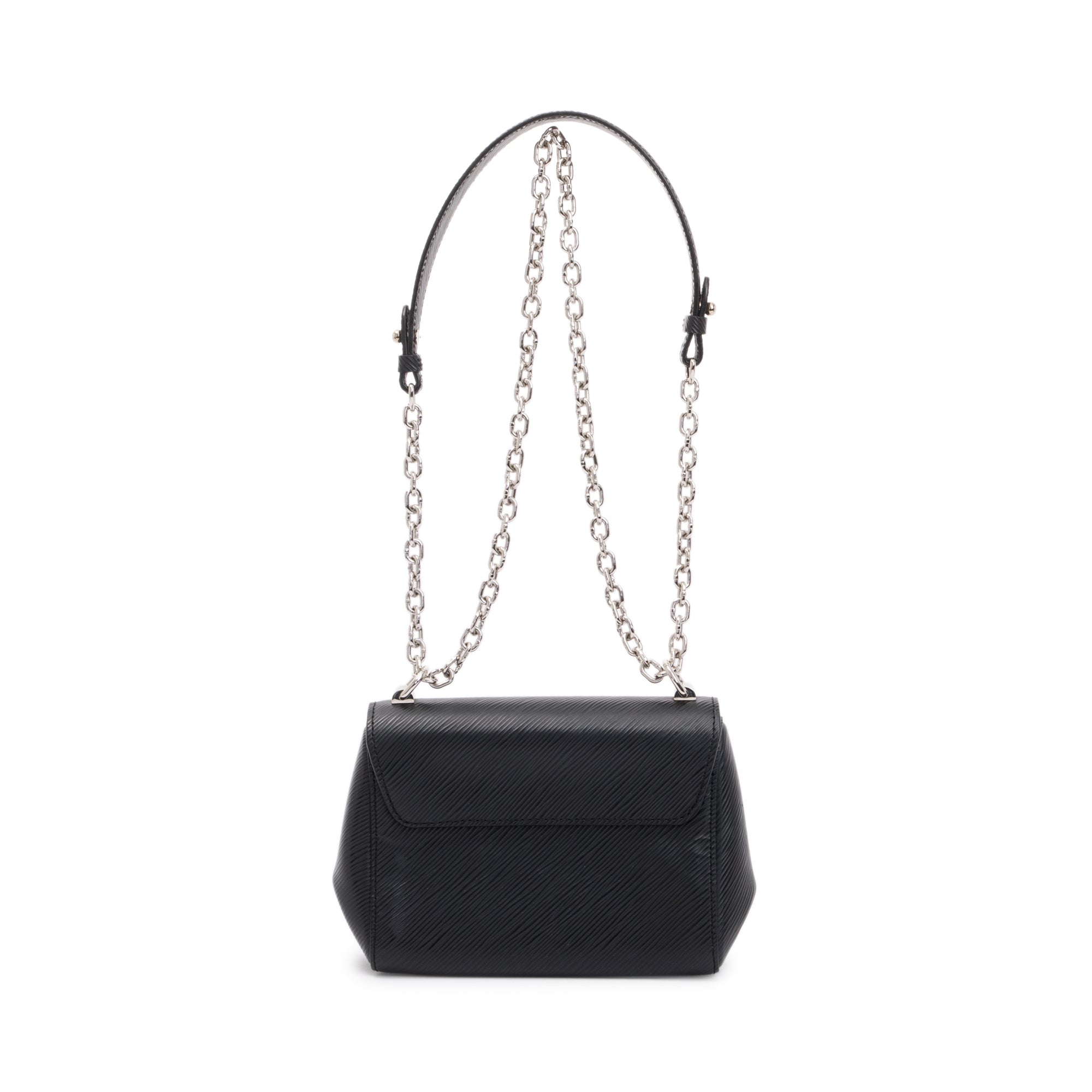 Louis Vuitton Black Epi Leather Twist PM Shoulder Bag