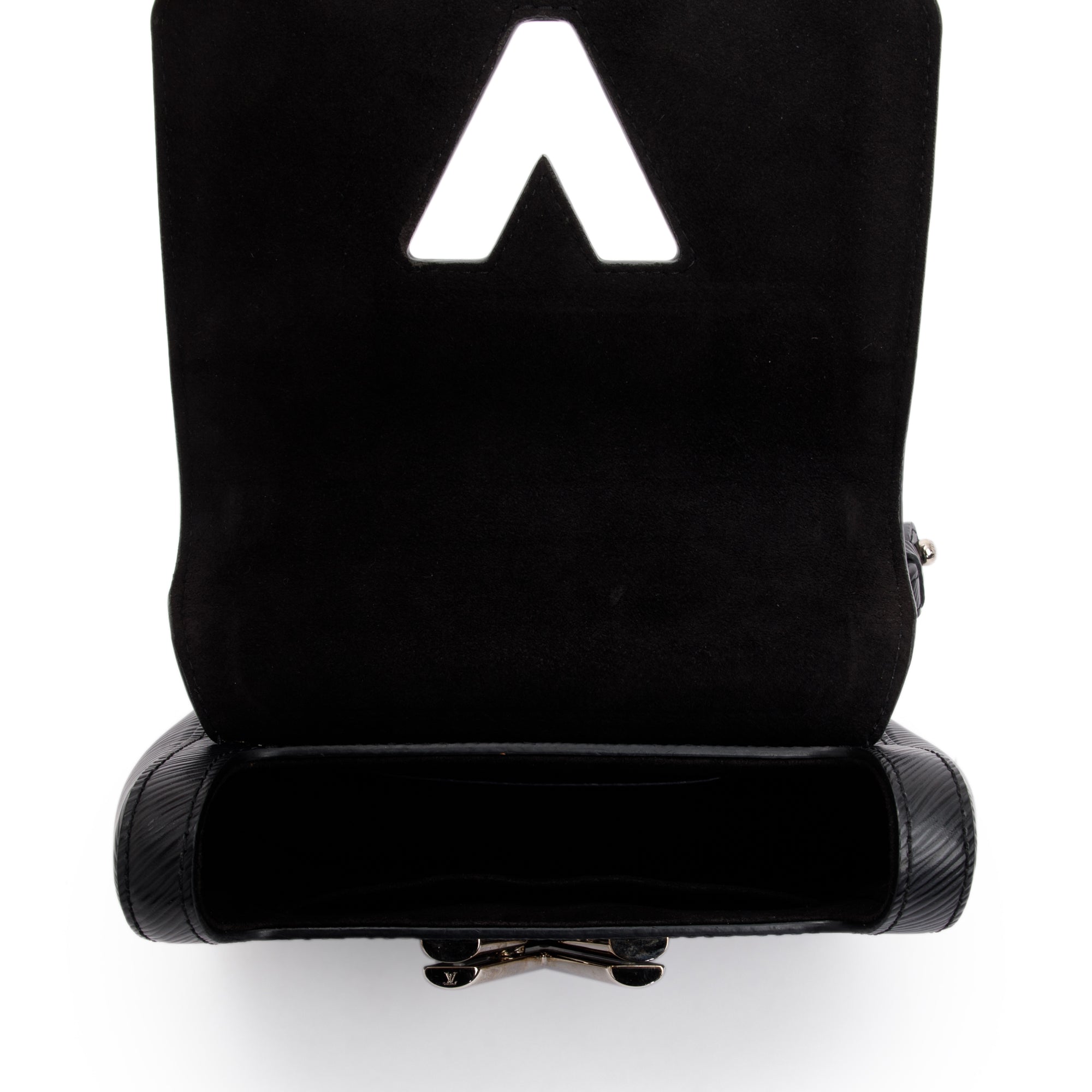 Louis Vuitton Black Epi Leather Twist PM Shoulder Bag