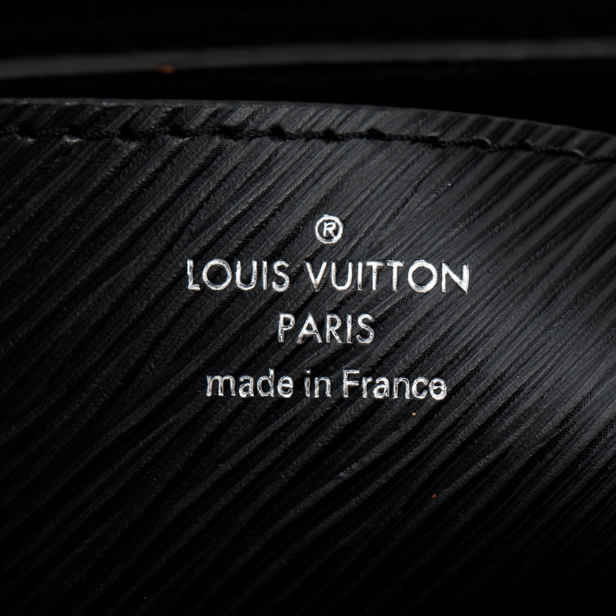 Louis Vuitton Black Epi Leather Twist PM Shoulder Bag