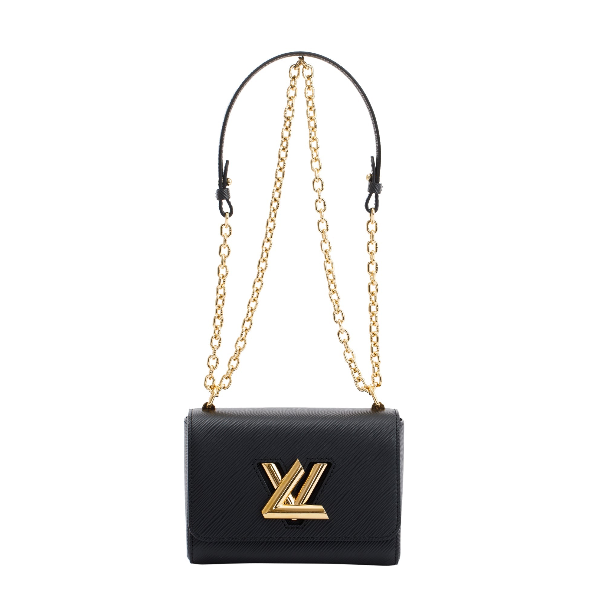 Louis Vuitton Black Epi Leather Twist PM
