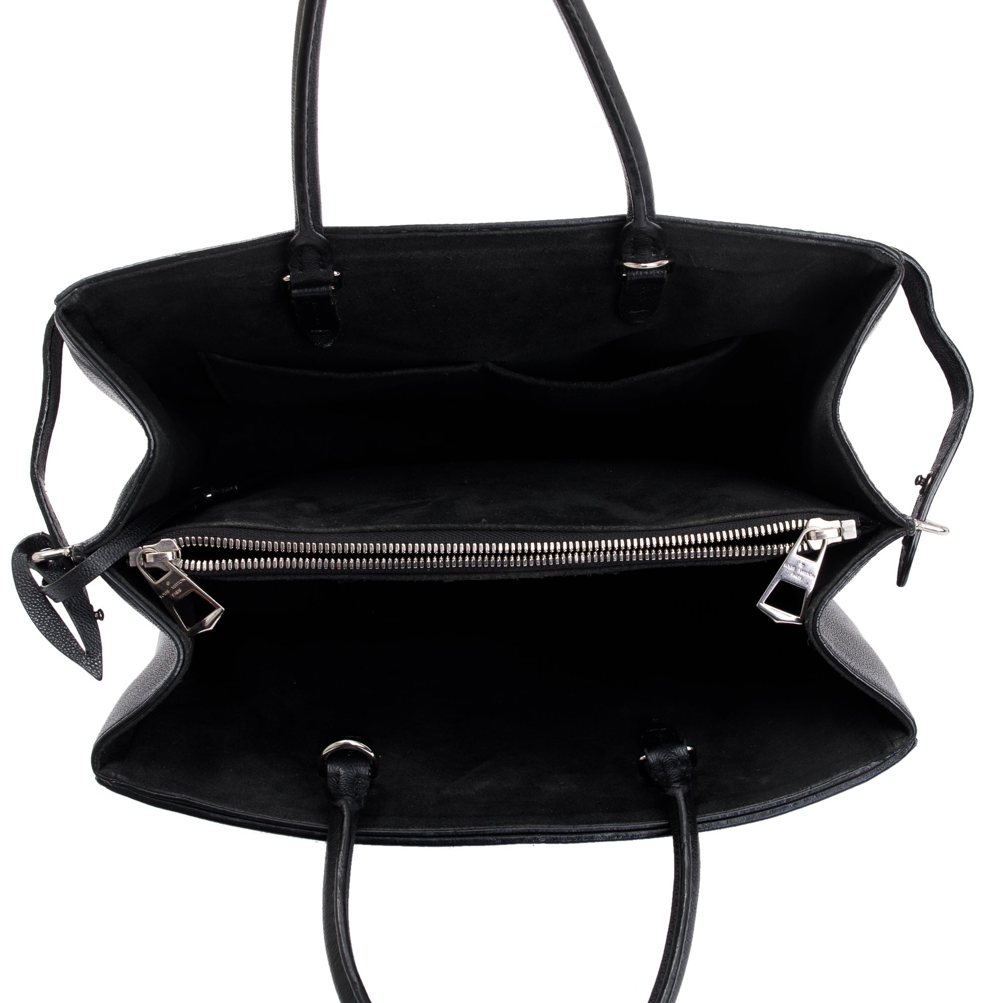 Louis Vuitton Black Epi Leather Twist Tote w/ Strap