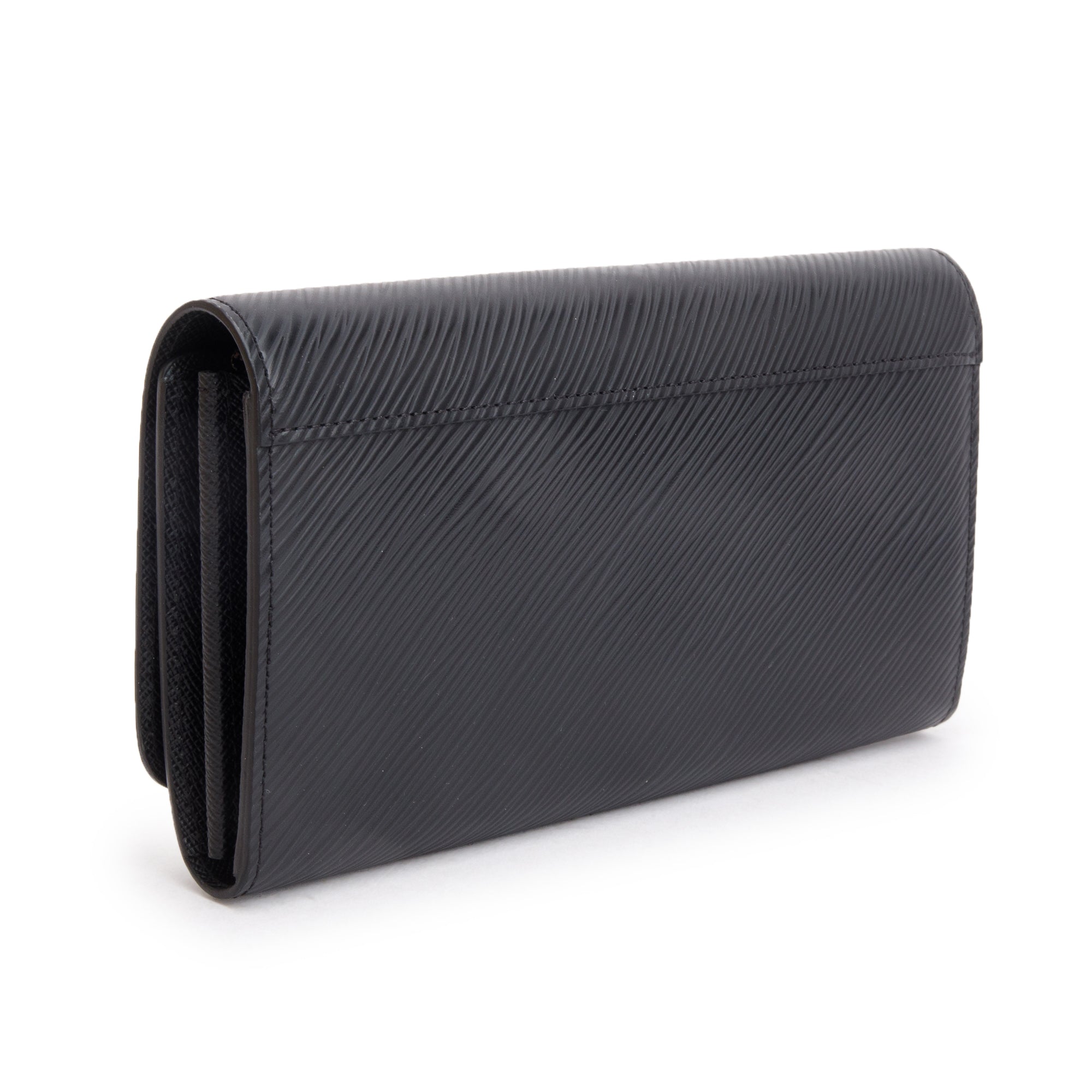 Louis Vuitton Black Epi Leather Twist Wallet