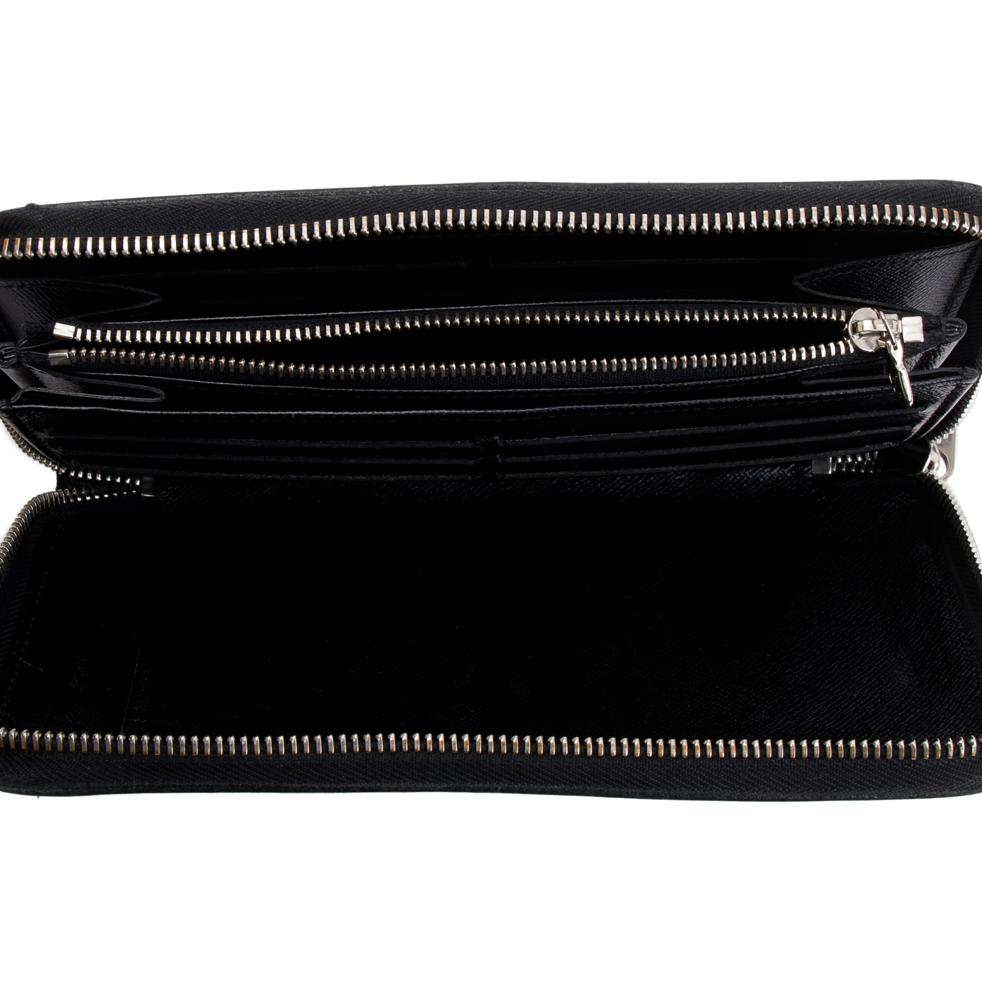 Louis Vuitton Black Epi Leather Zippy Organizer Wallet