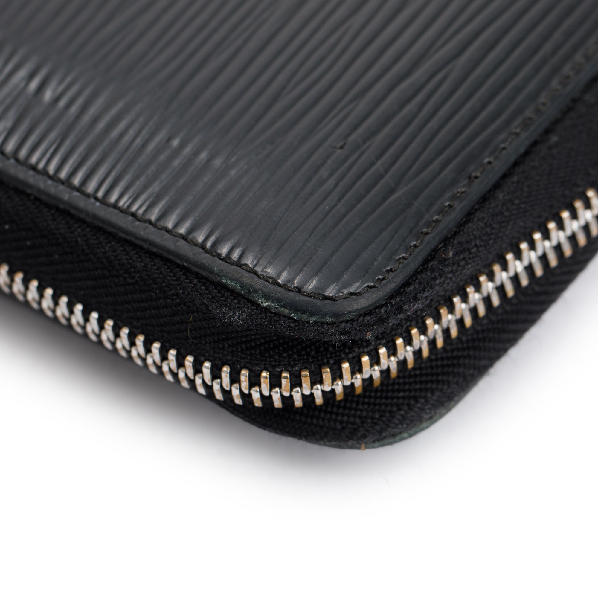 Louis Vuitton Black Epi Leather Zippy Organizer Wallet