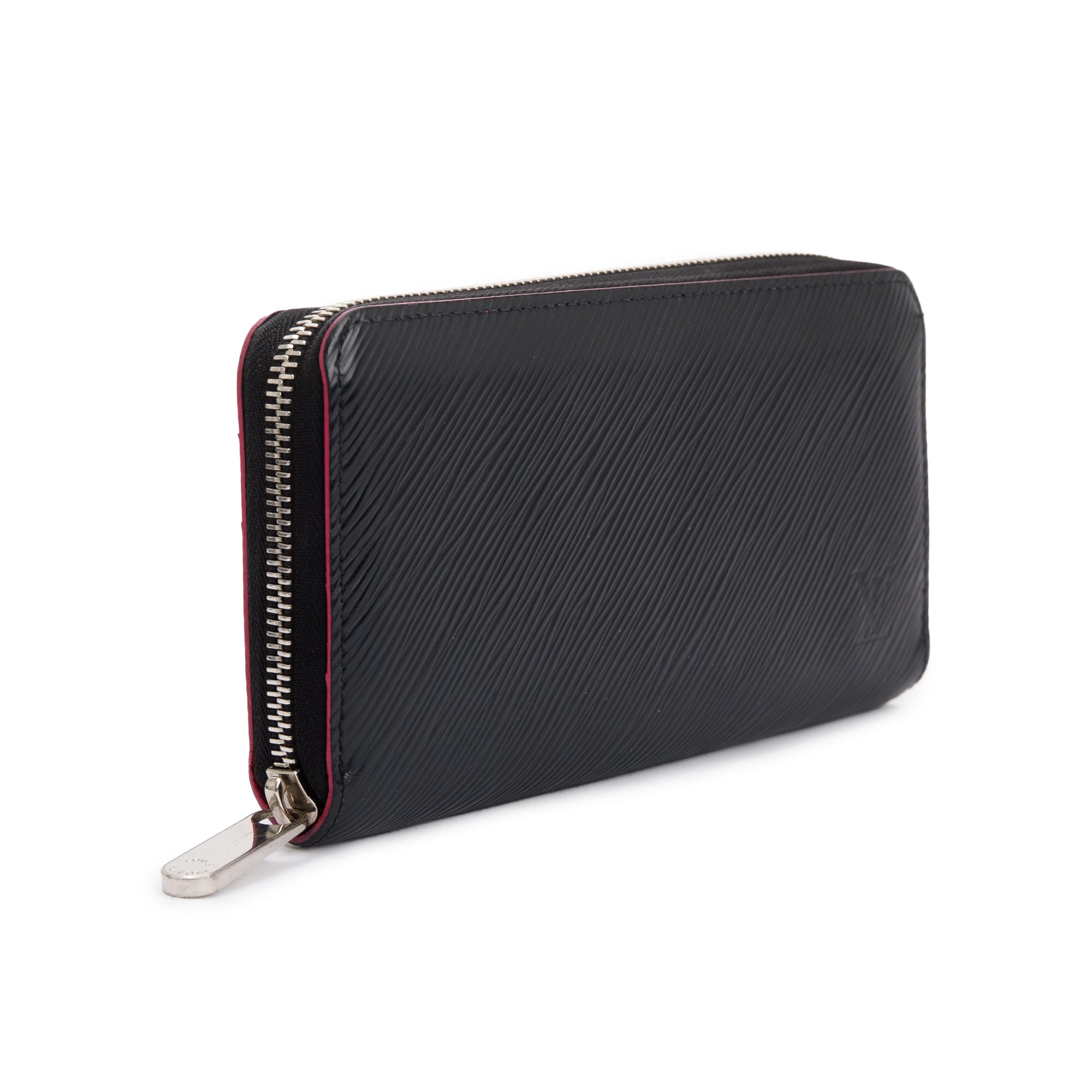 Louis Vuitton Black Epi Leather Zippy Wallet