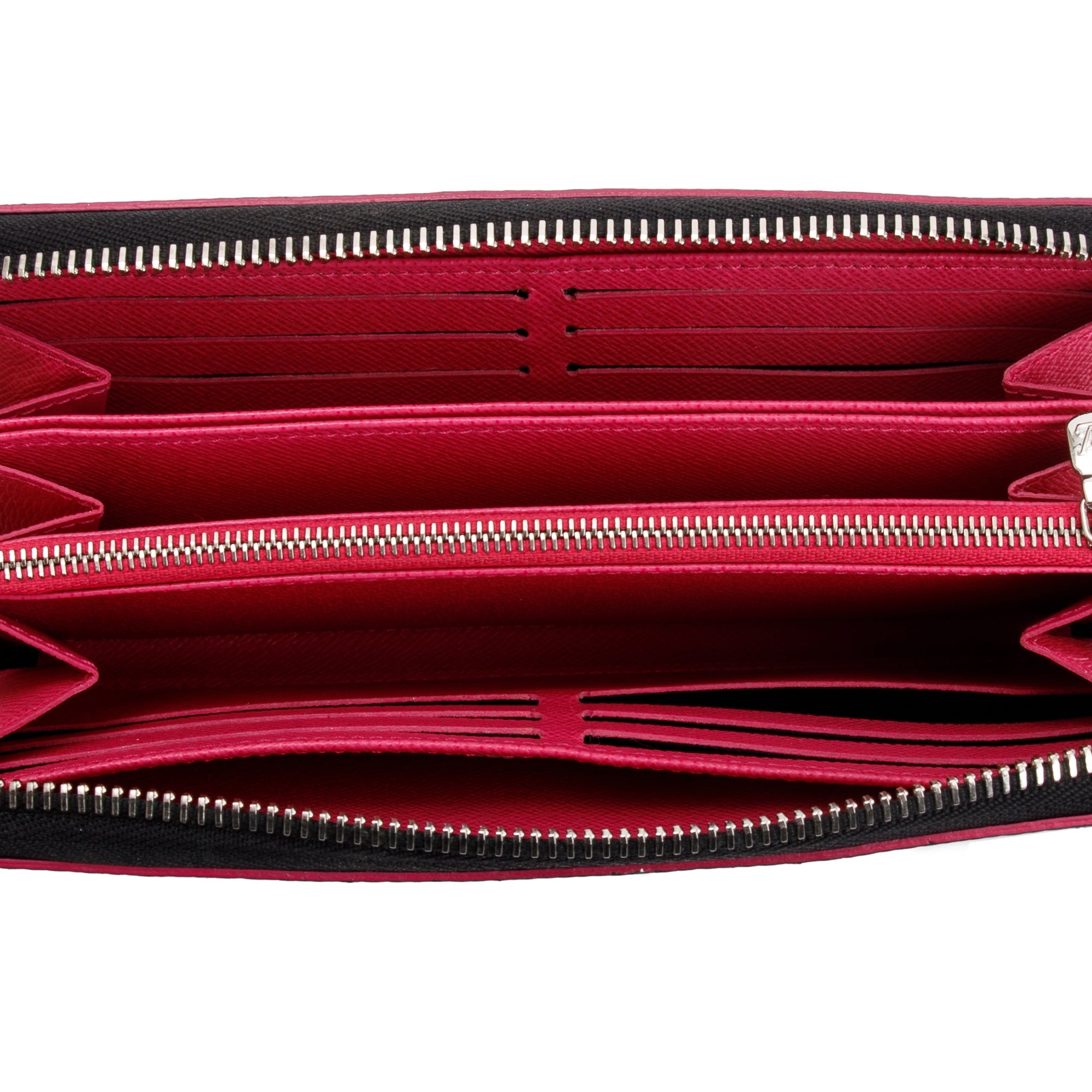 Louis Vuitton Black Epi Leather Zippy Wallet