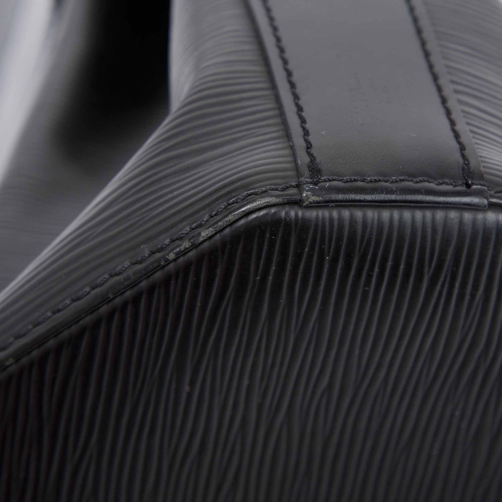 Louis Vuitton Black Epi Sac de Paule PM Bag