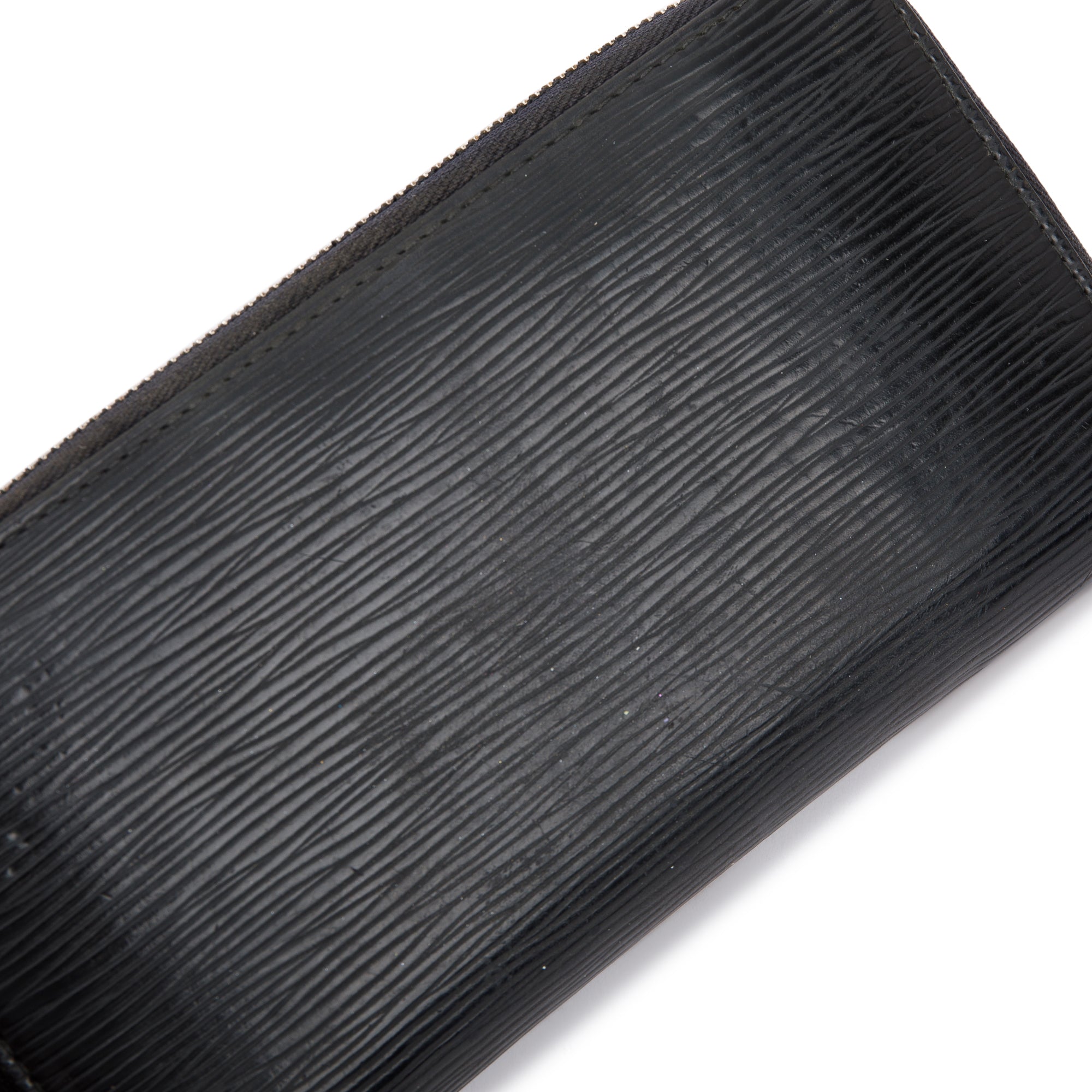 Louis Vuitton Black Epi Zippy Wallet