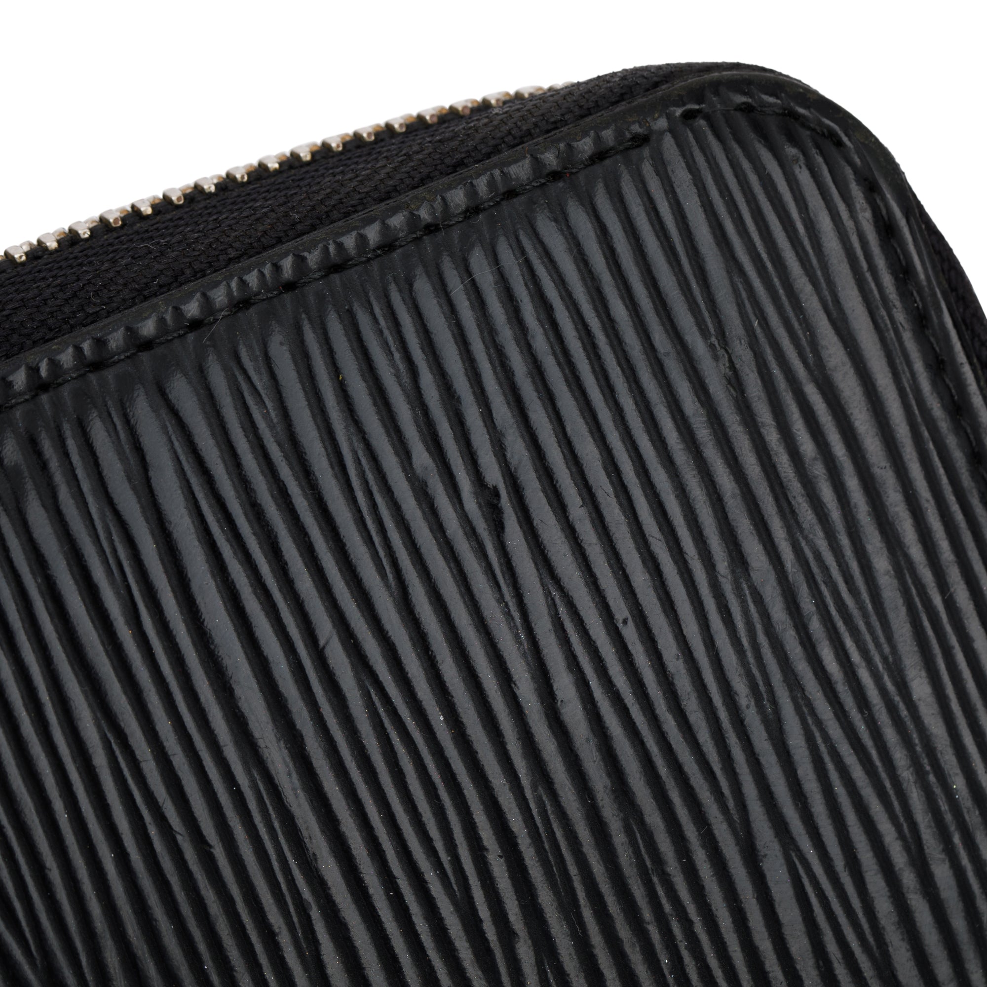 Louis Vuitton Black Epi Zippy Wallet