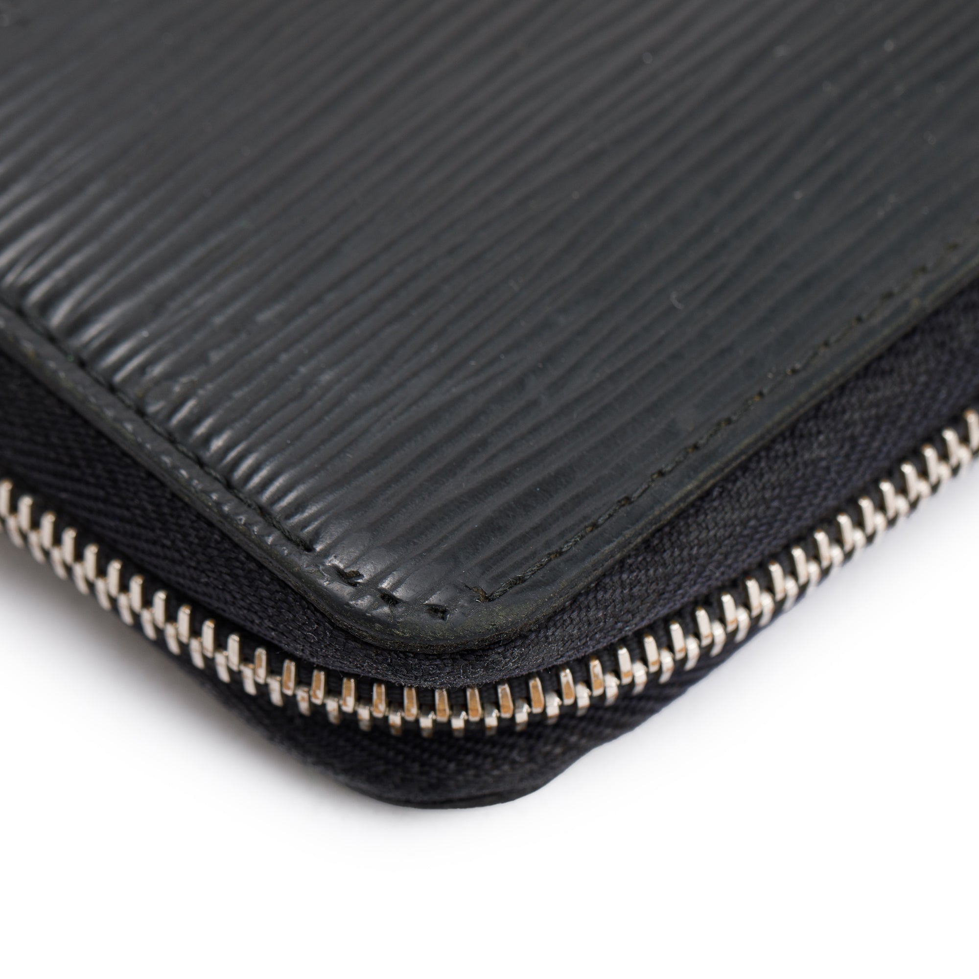 Louis Vuitton Black Epi Zippy Wallet