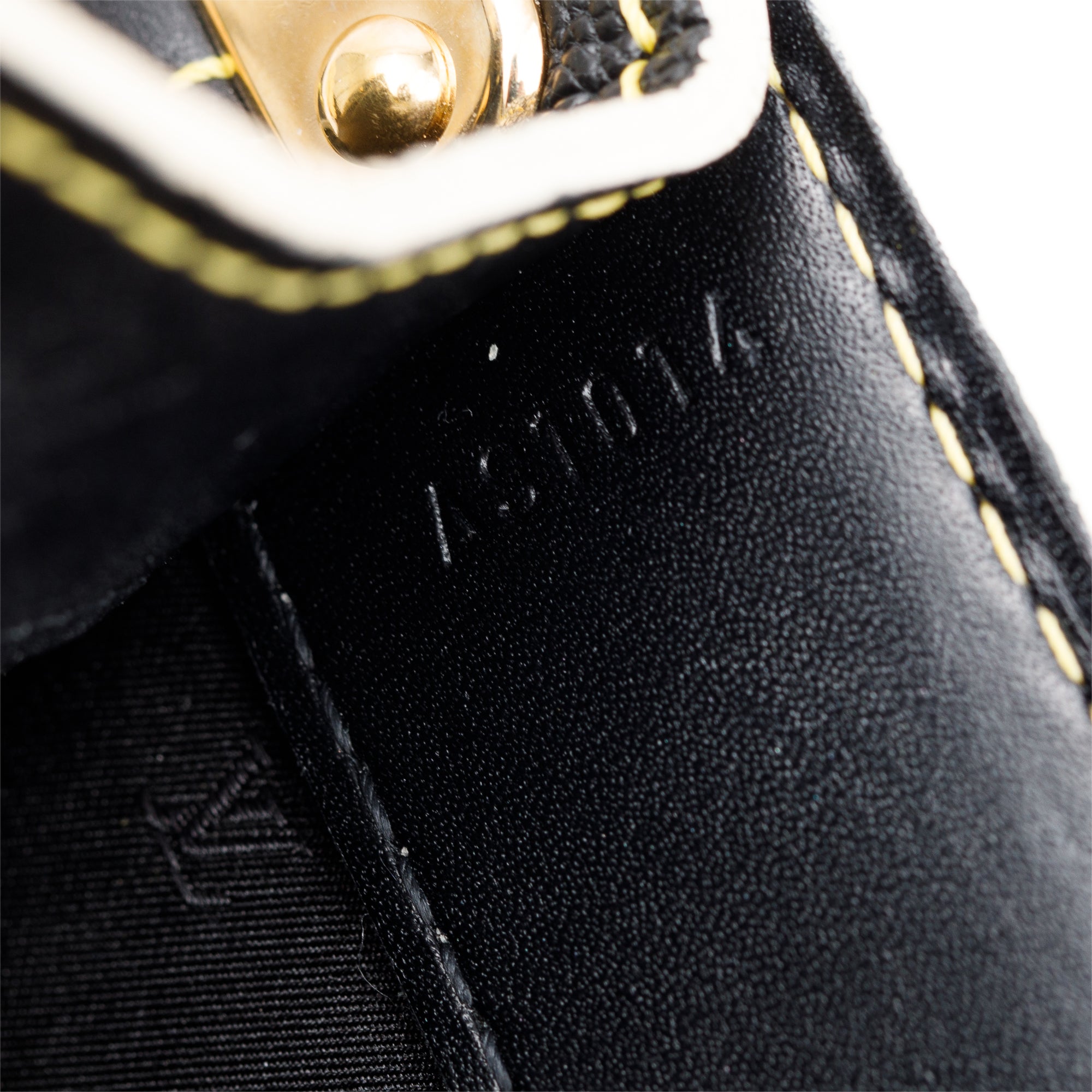 Louis Vuitton Black Goatskin Leather Suhali Le Fabuleux Bag