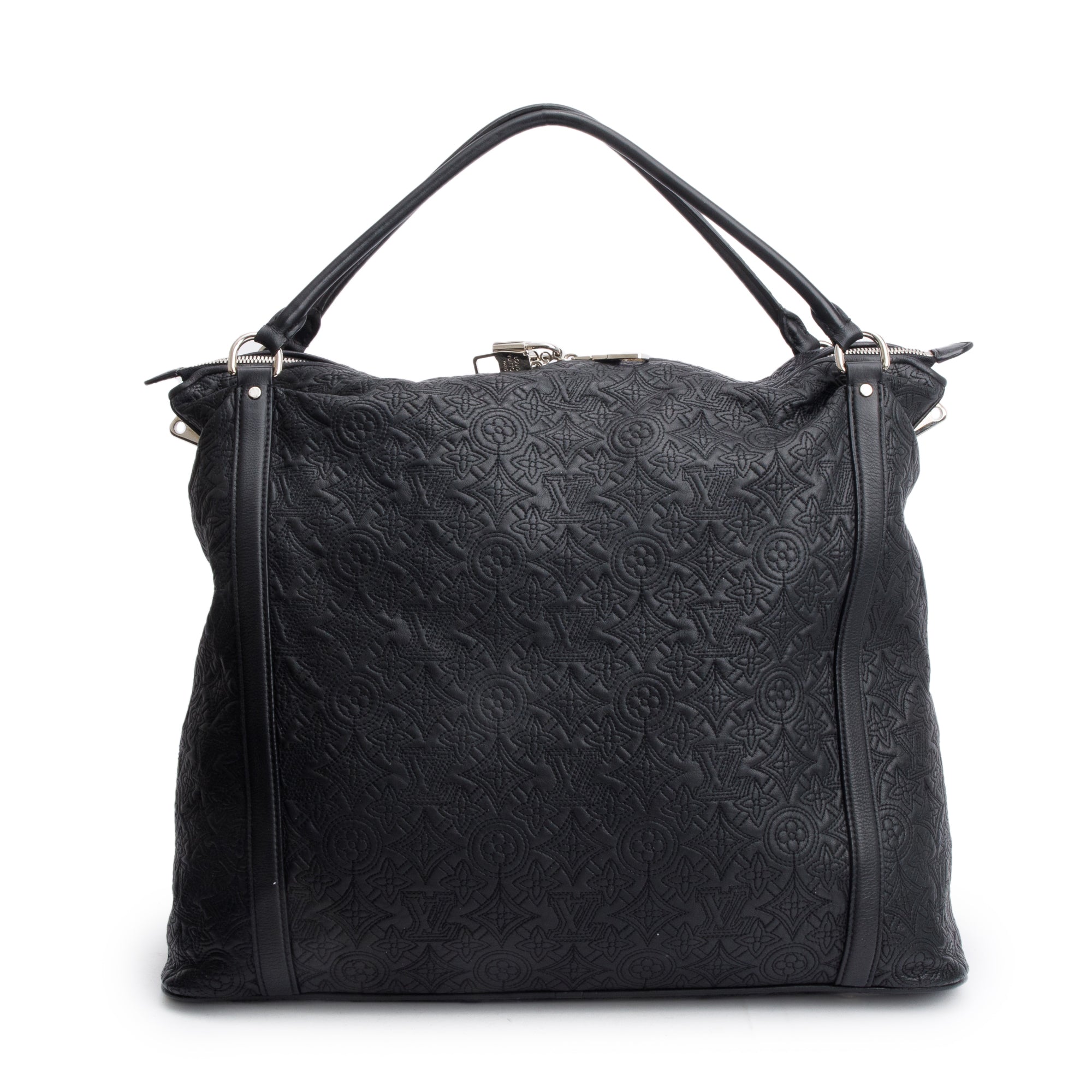 Louis Vuitton Black LV Monogram Antheia Ixia GM w/ Strap