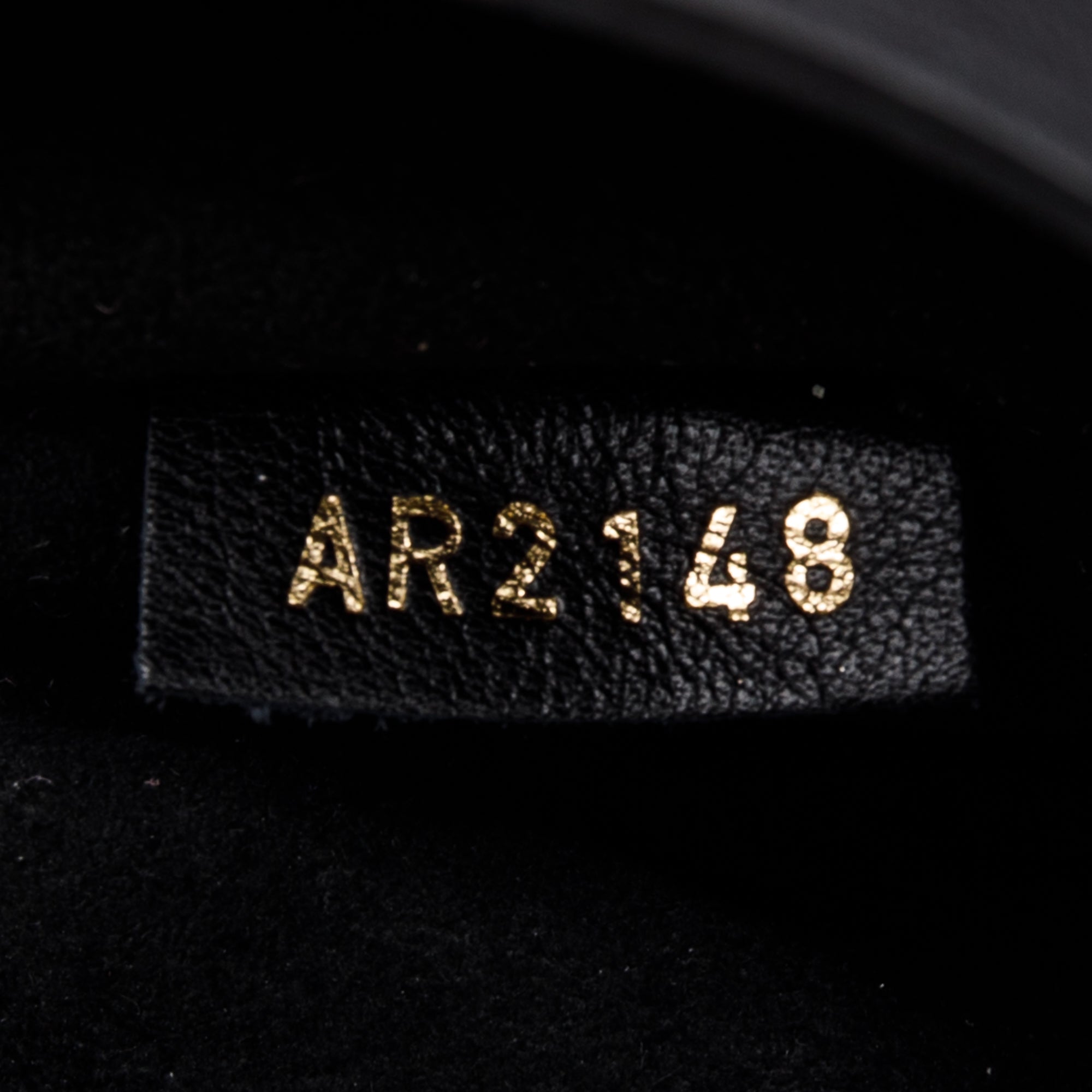 Louis Vuitton Black Leather Love Note Bag