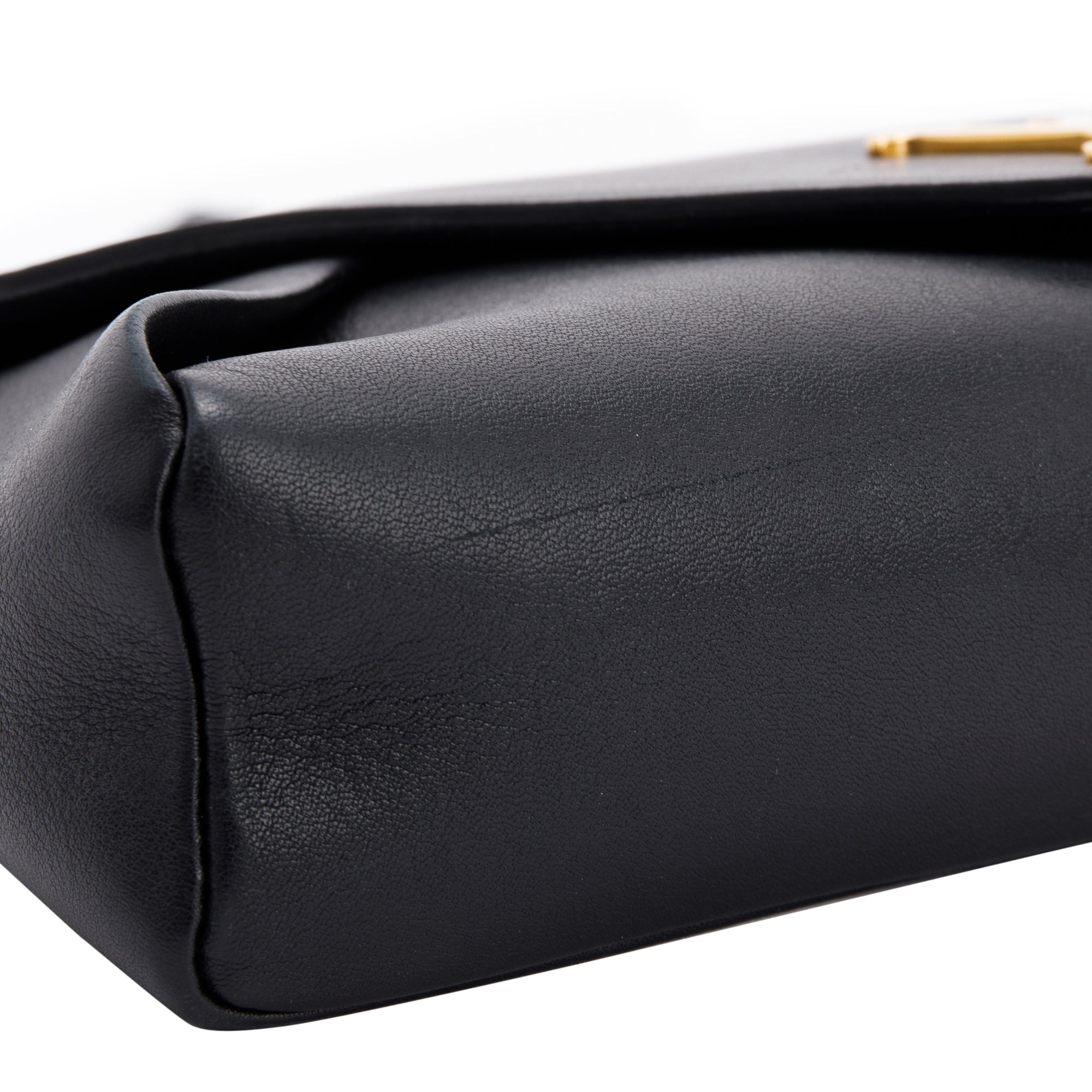 Louis Vuitton Black Leather Love Note Bag