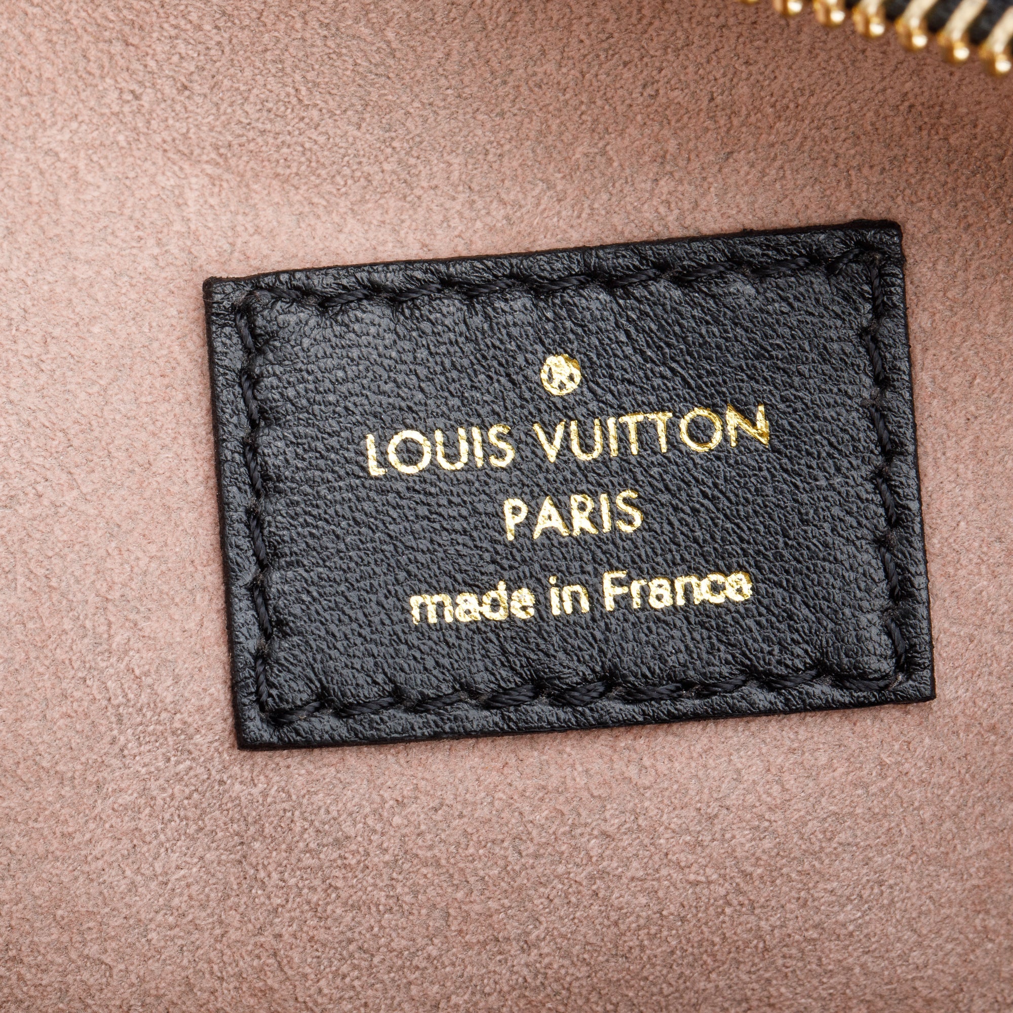 Louis Vuitton Black Monogram Embossed Lambskin Leather Coussin PM w/ Straps
