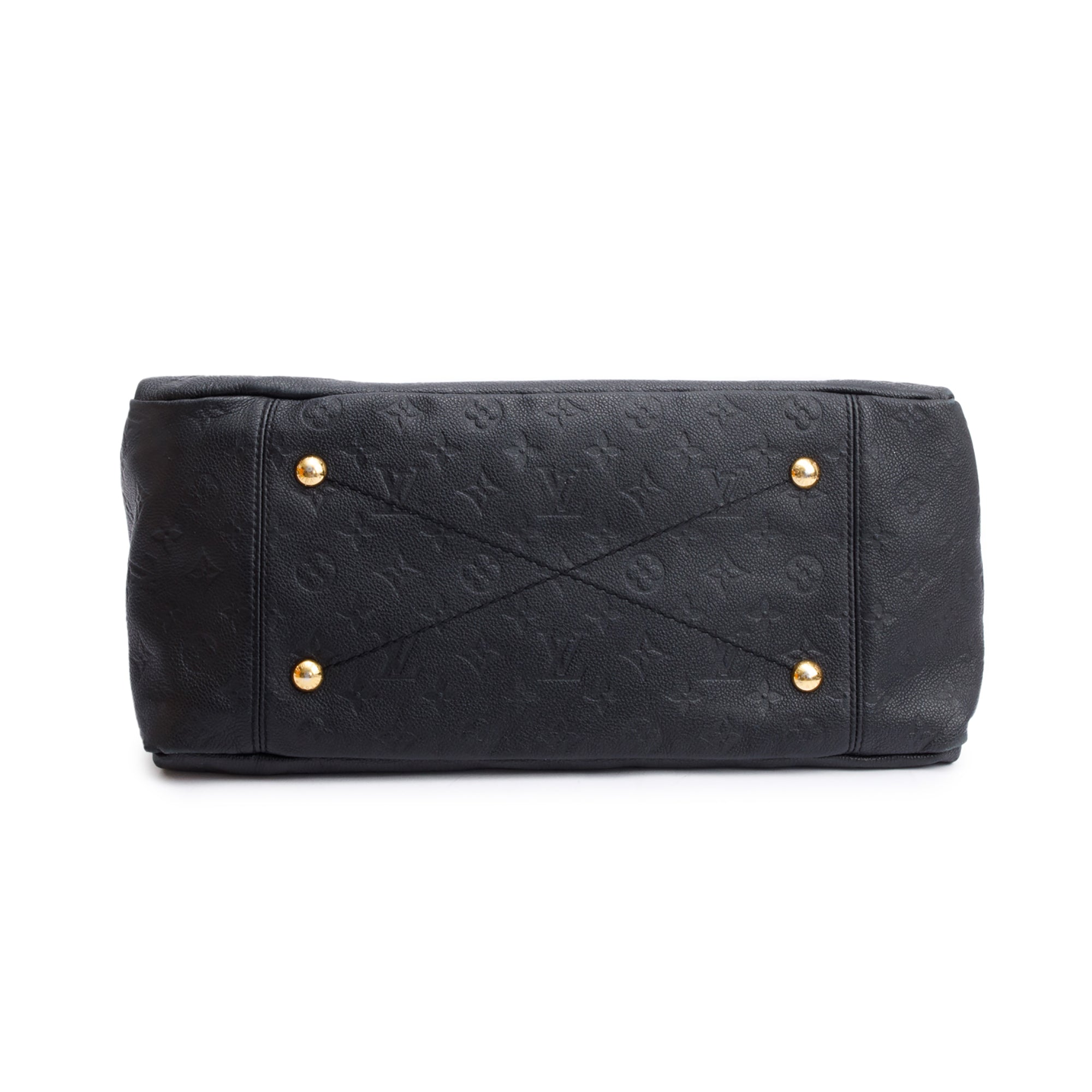 Louis Vuitton Black Monogram Empreinte Artsy MM w/ Box & Receipt