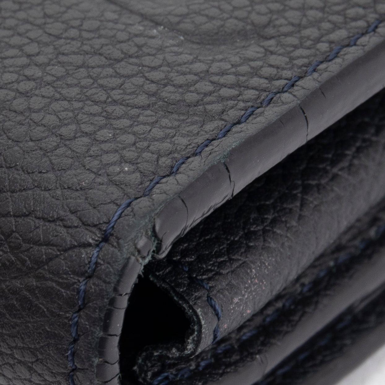 Louis Vuitton Black Monogram Empreinte Curieuse Wallet