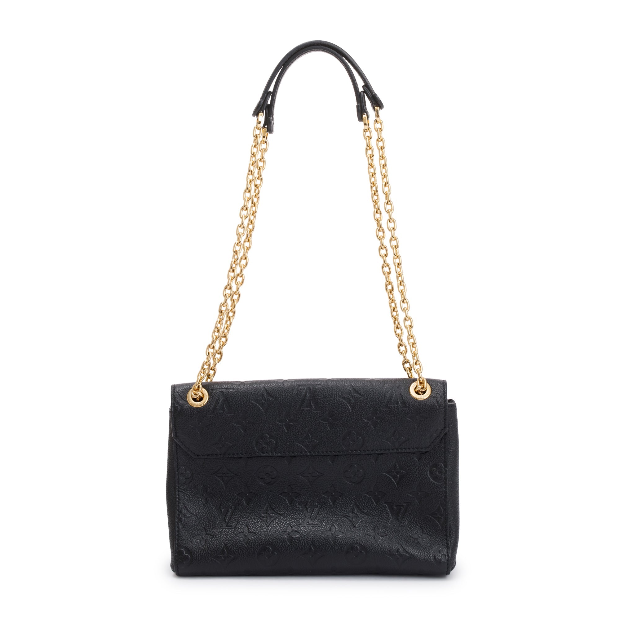 Louis Vuitton Black Monogram Empreinte Leather Vavin PM