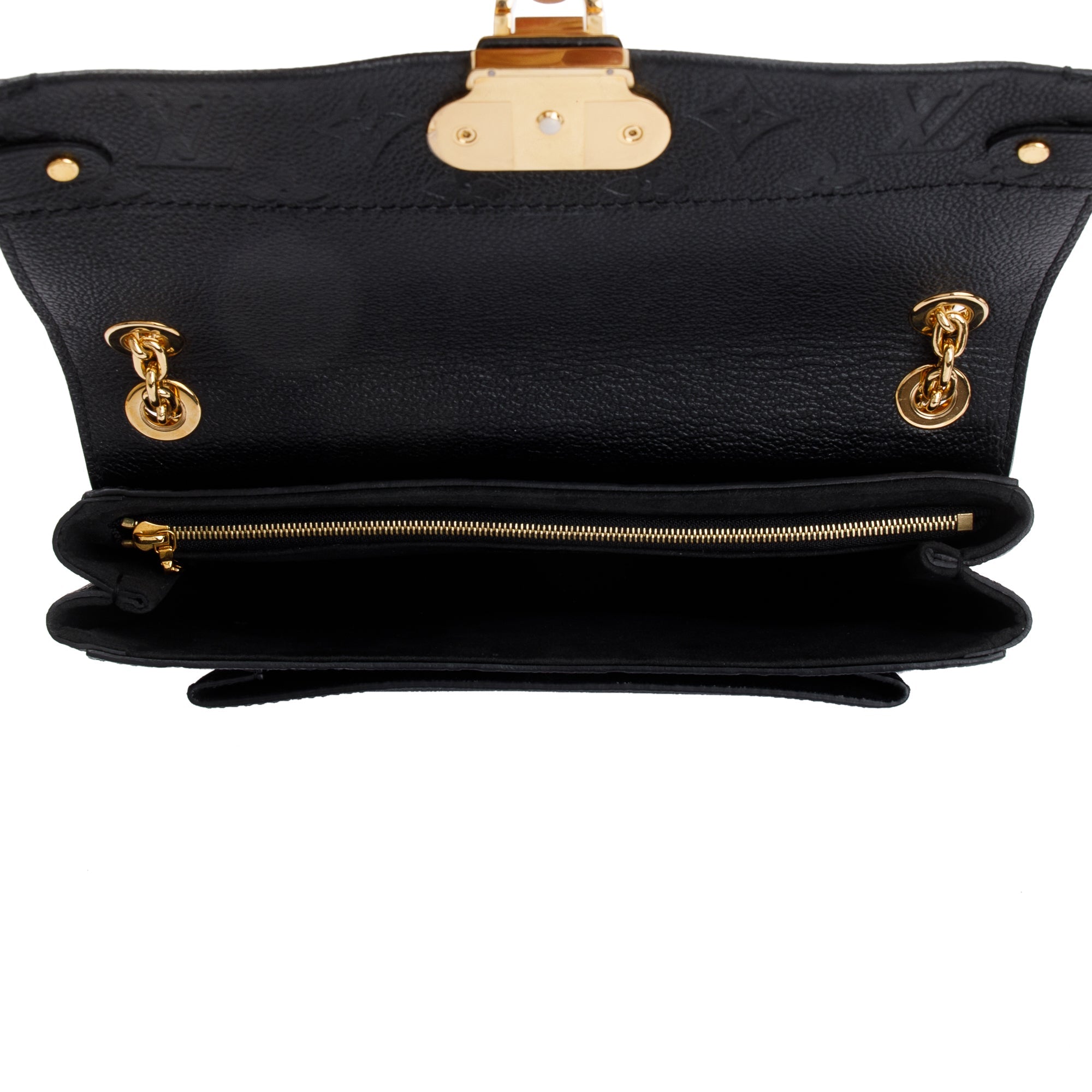 Louis Vuitton Black Monogram Empreinte Leather Vavin PM