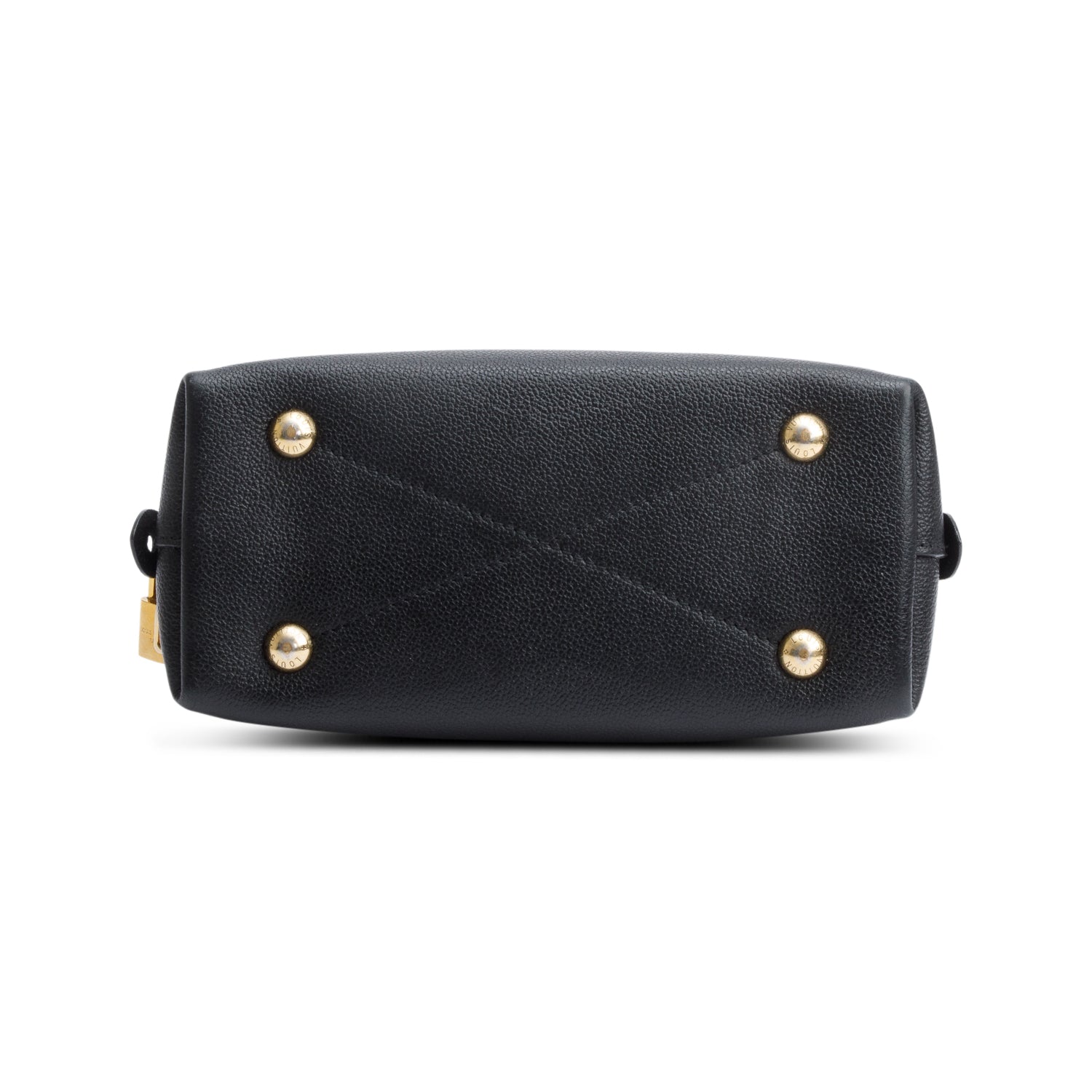 Louis Vuitton Black Monogram Empreinte Neo Alma BB w/ Strap