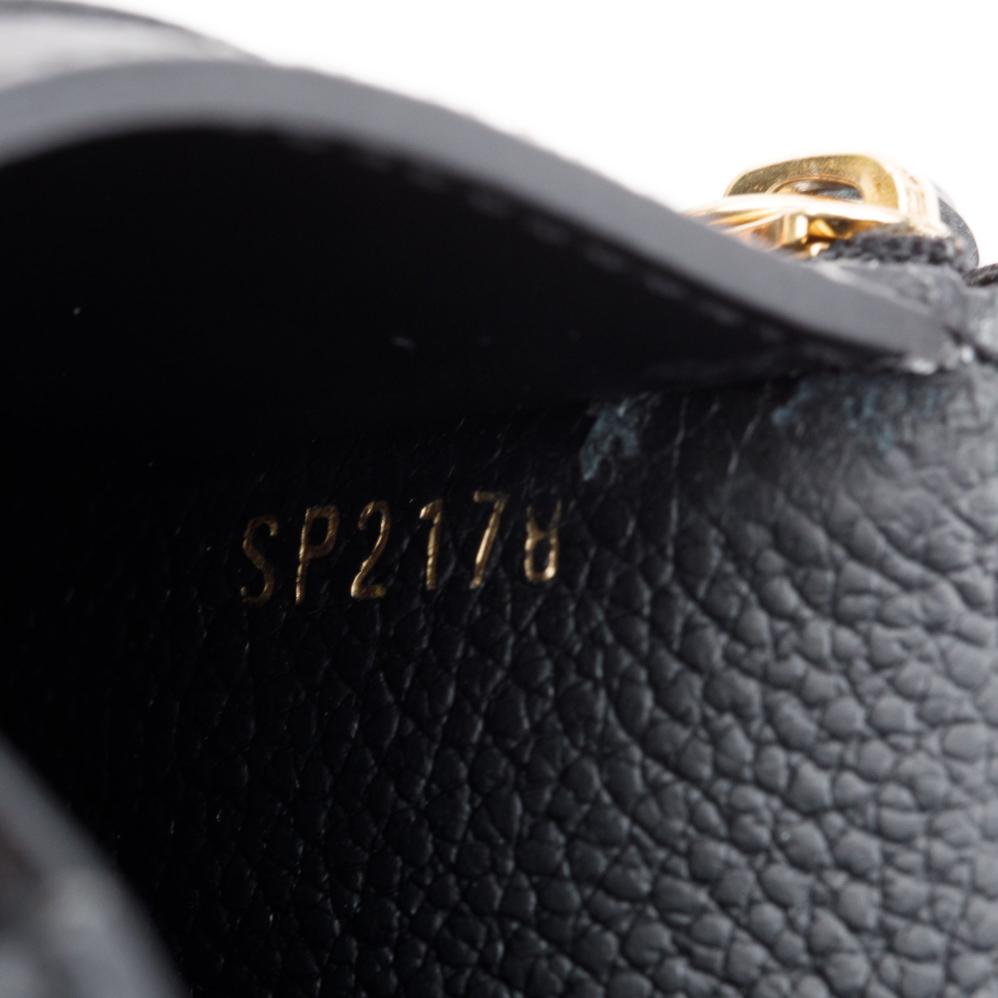 Louis Vuitton Black Monogram Empreinte Victorine Wallet