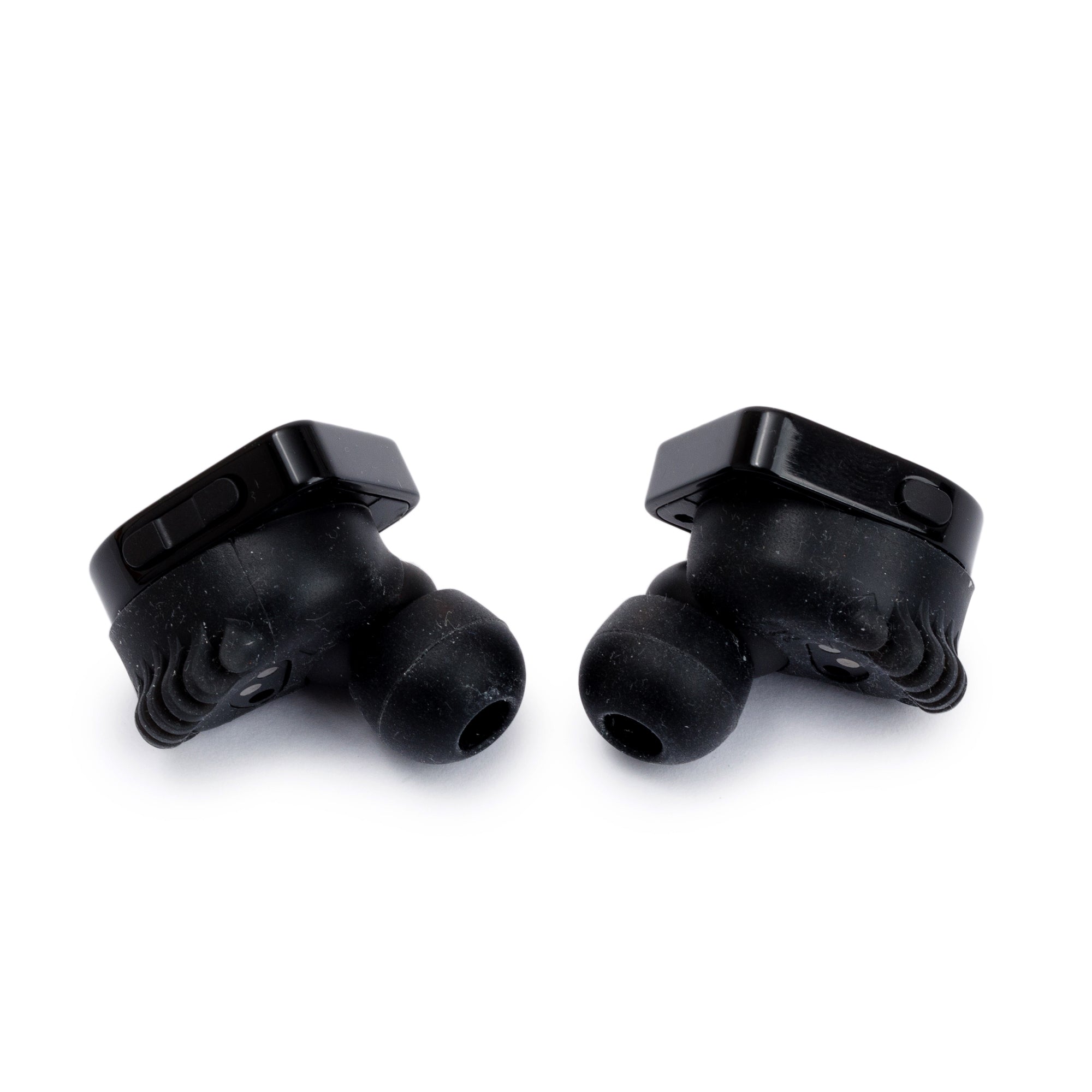 Louis Vuitton Black Monogram Horizon Wireless Earphones w/ Box & Accessories