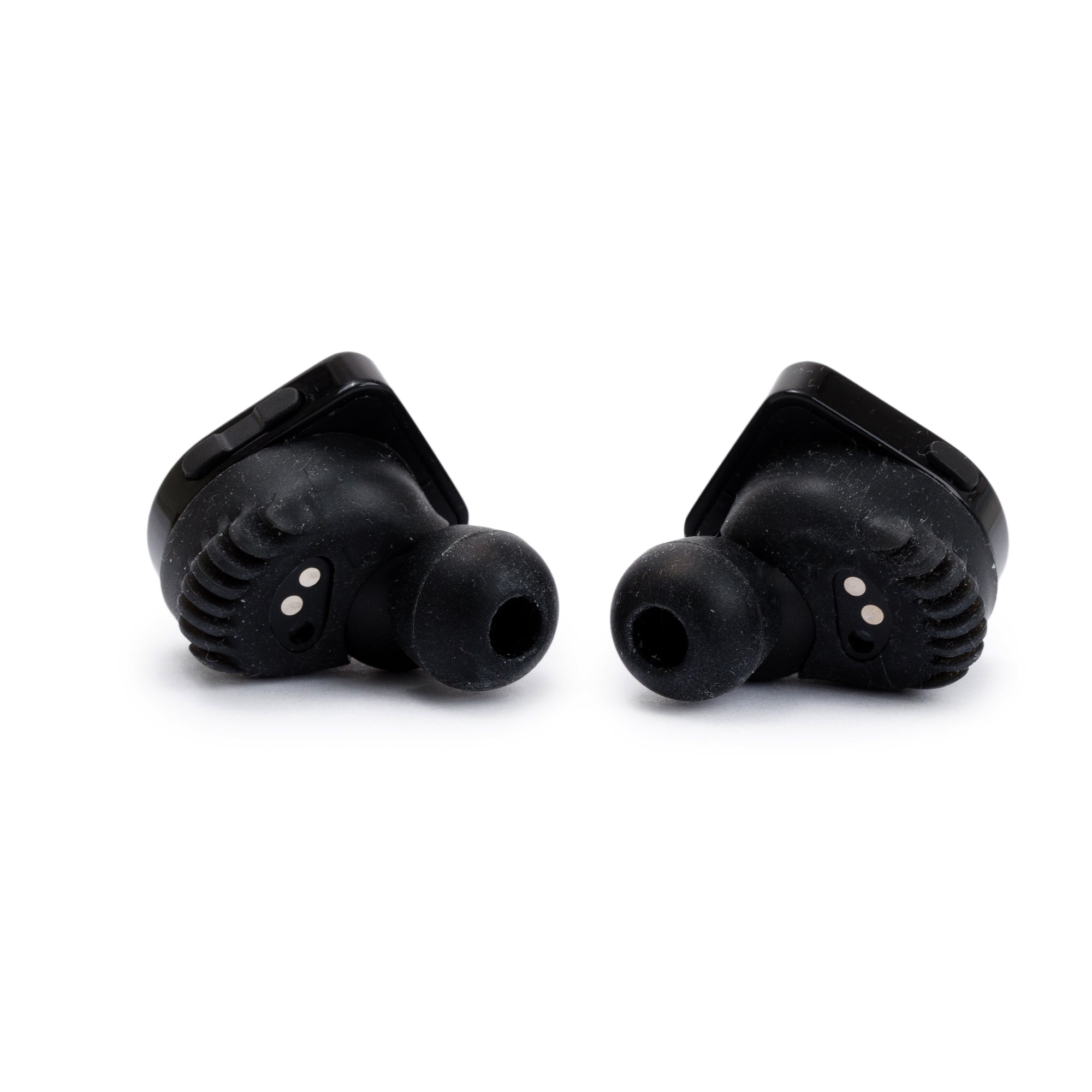 Louis Vuitton Black Monogram Horizon Wireless Earphones w/ Box & Accessories