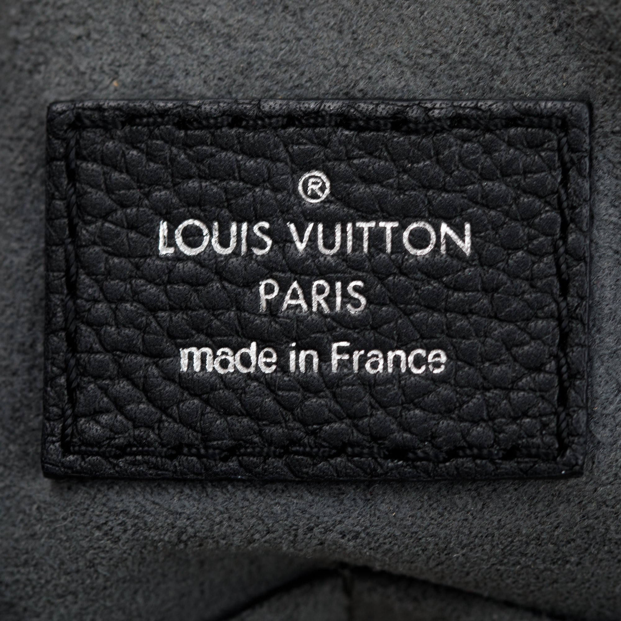 Louis Vuitton Black Monogram Mahina Leather Haumea w/ Strap