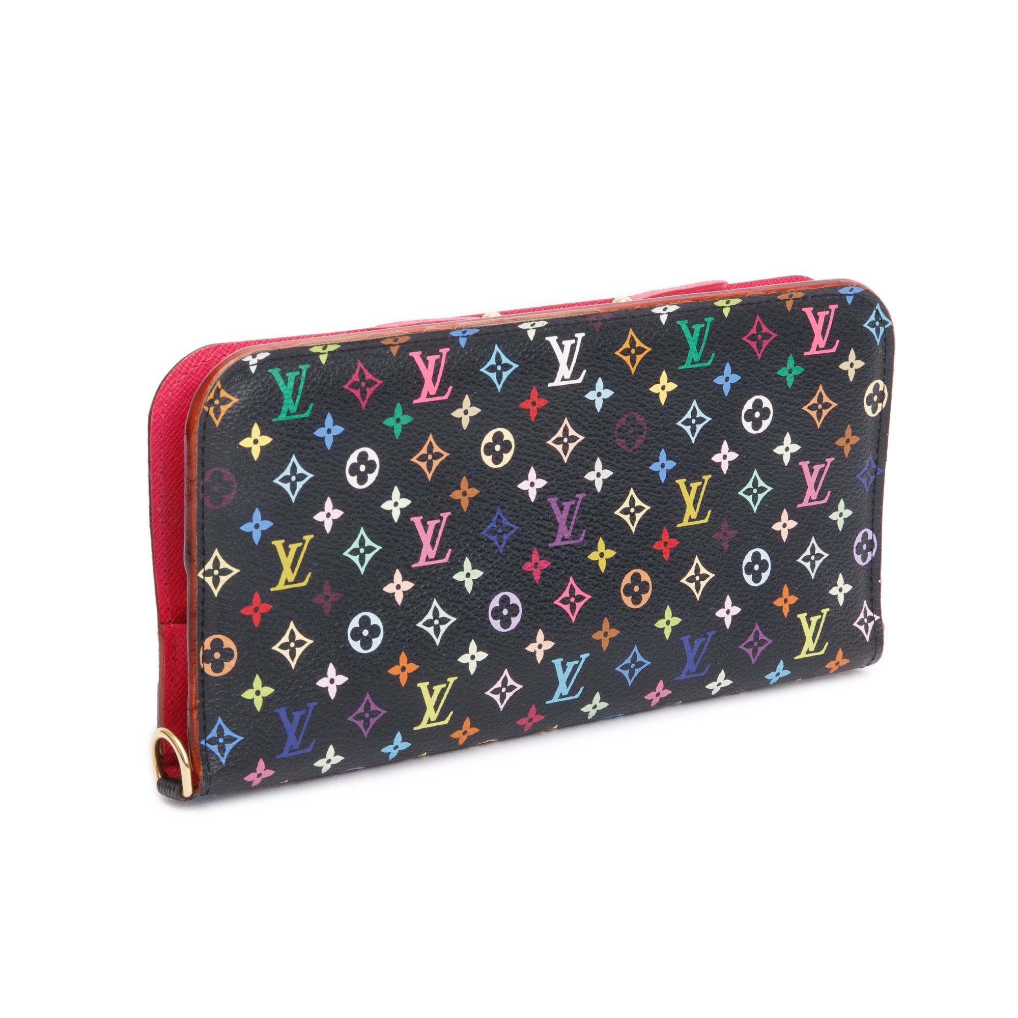 Louis Vuitton Black Monogram Multicolor Insolite Wallet