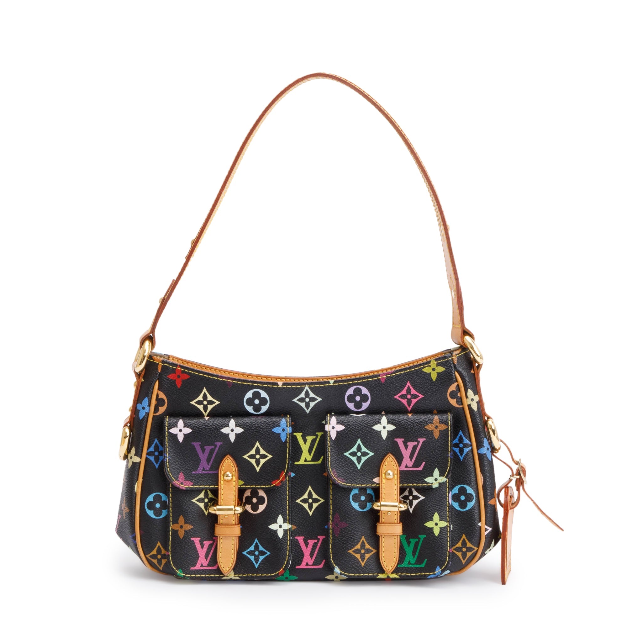 Louis Vuitton Black Multicolore Lodge PM