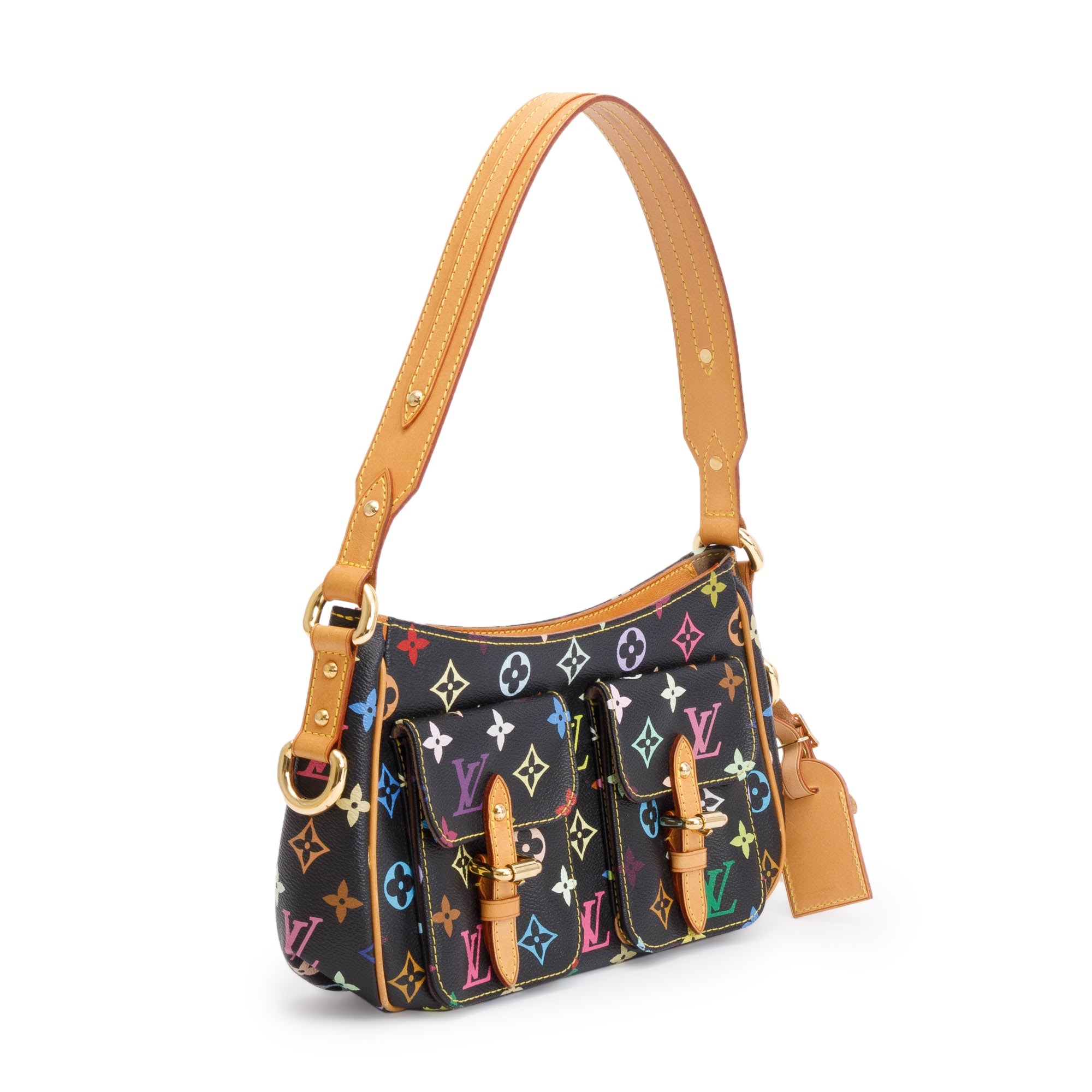 Louis Vuitton Black Multicolore Lodge PM