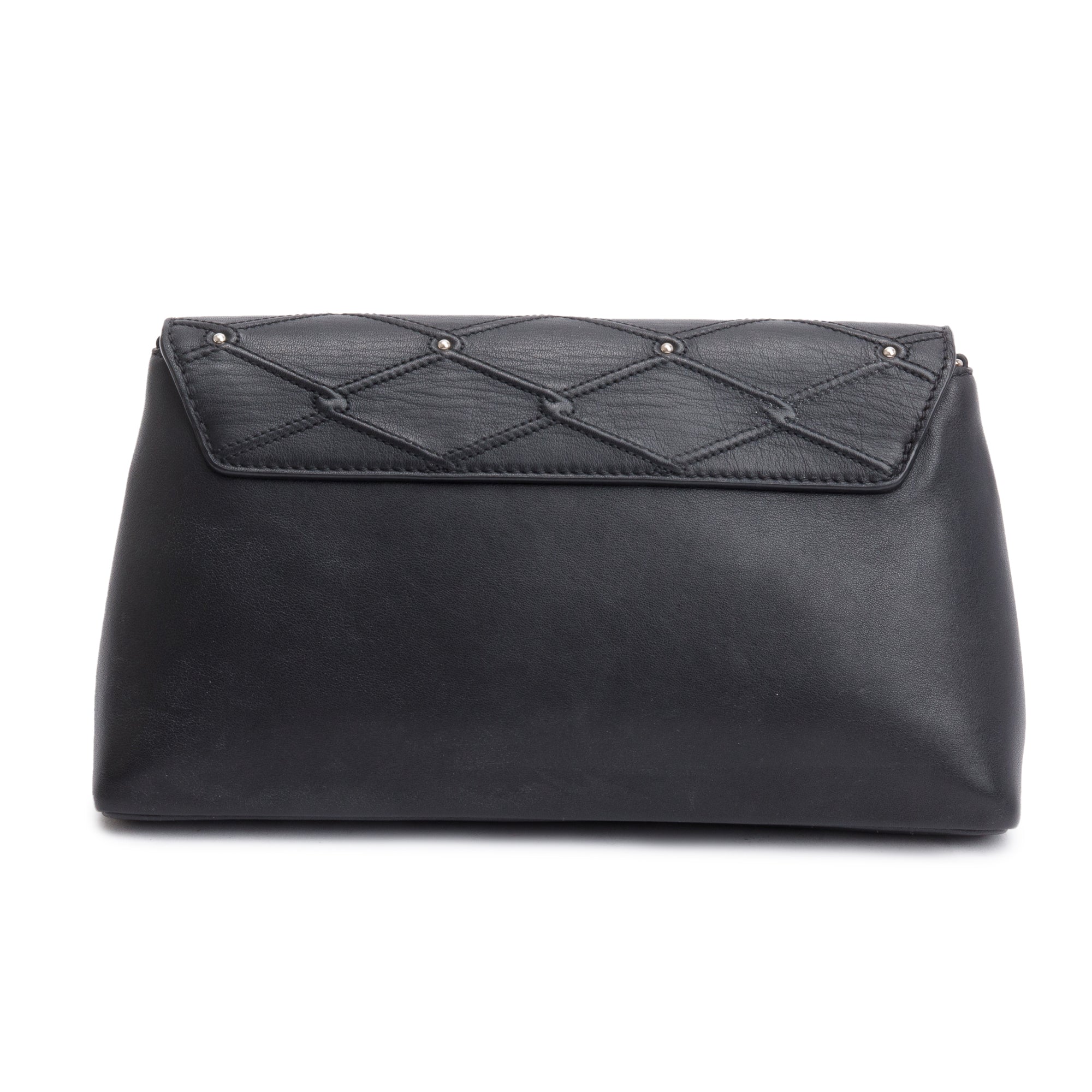 Louis Vuitton Black Studded Perforated Leather Love Note Bag