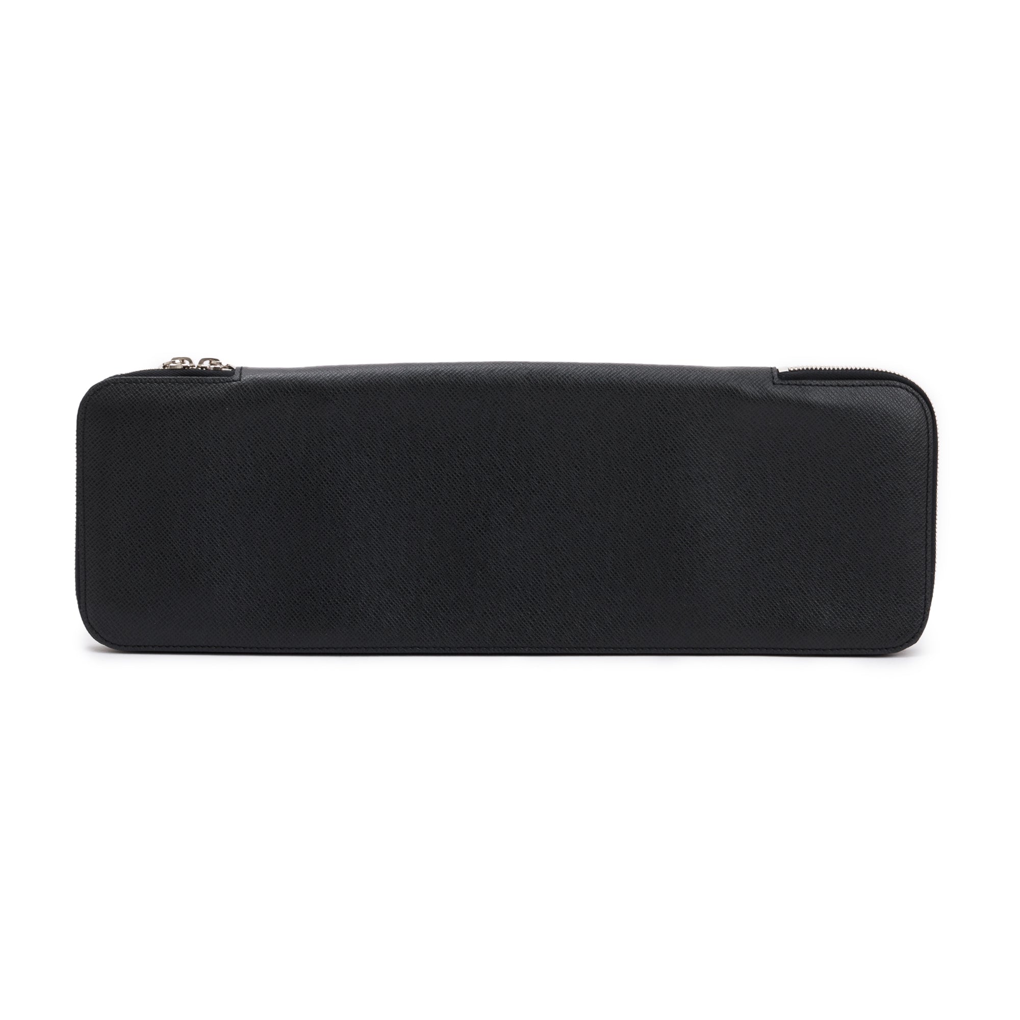Louis Vuitton Black Taiga Leather 5 Tie Case