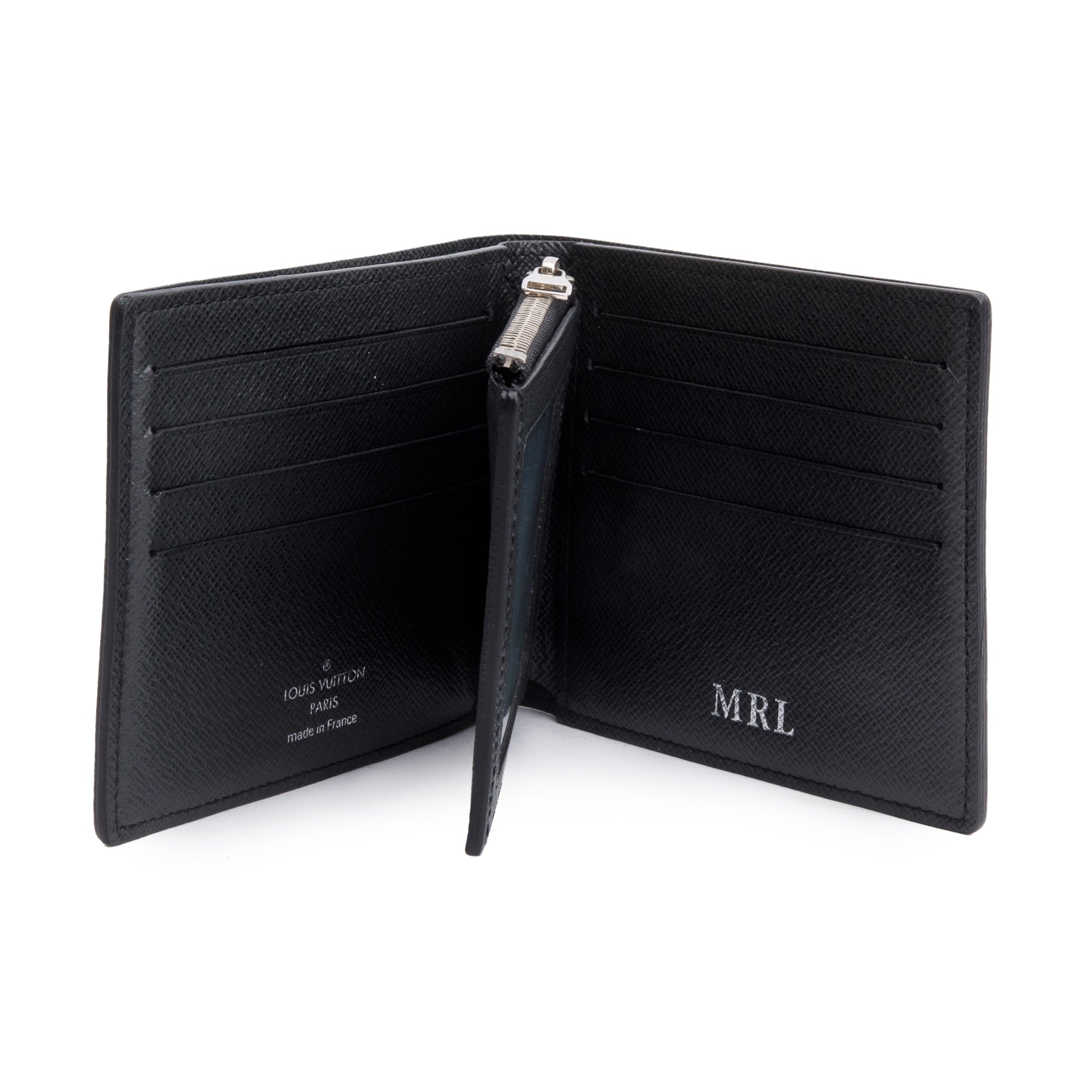 Louis Vuitton Black Taiga Leather Amerigo Wallet – OLIVER'S