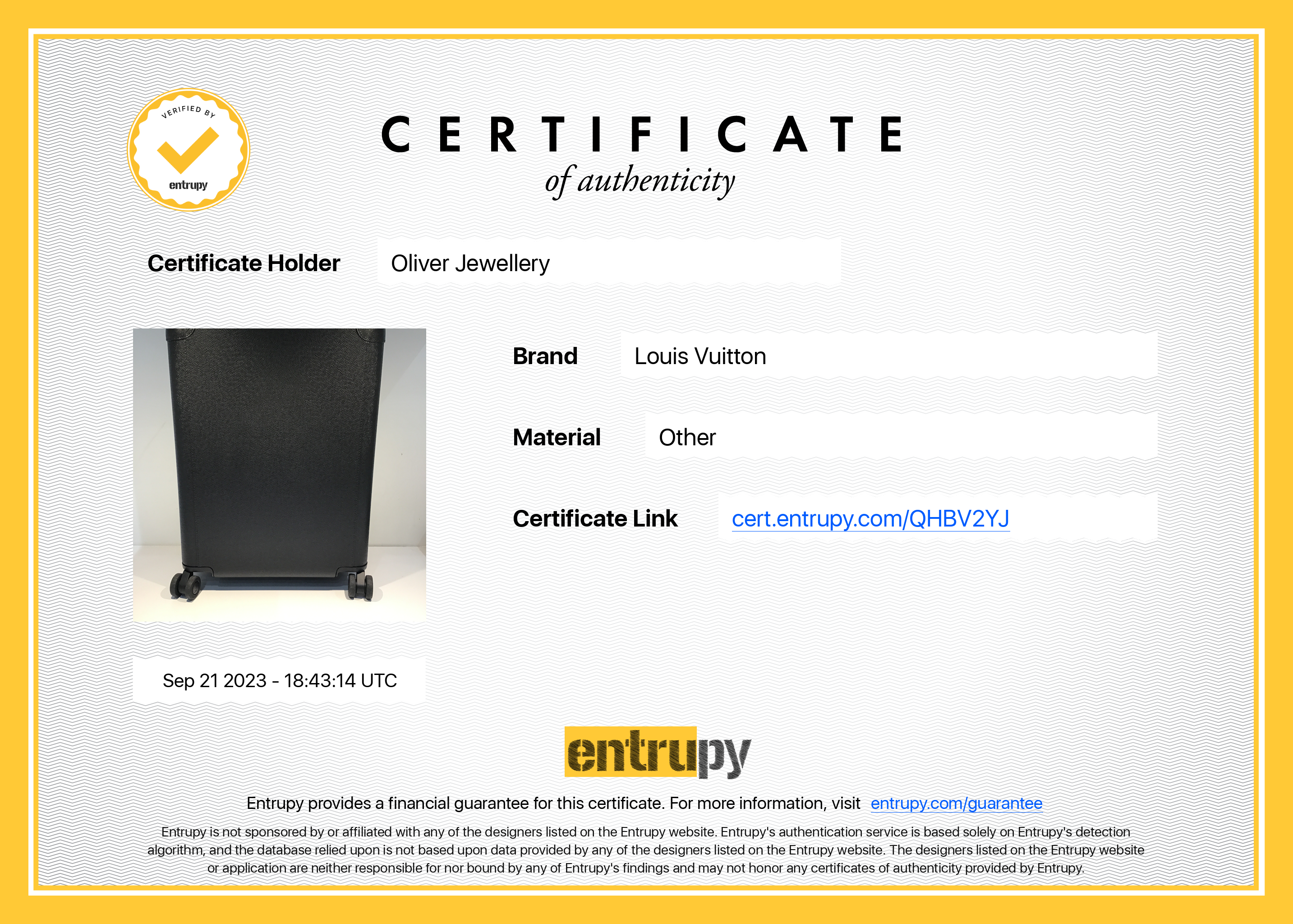 Louis Vuitton Black Taiga Leather Horizon 55 w/ Box & Receipt