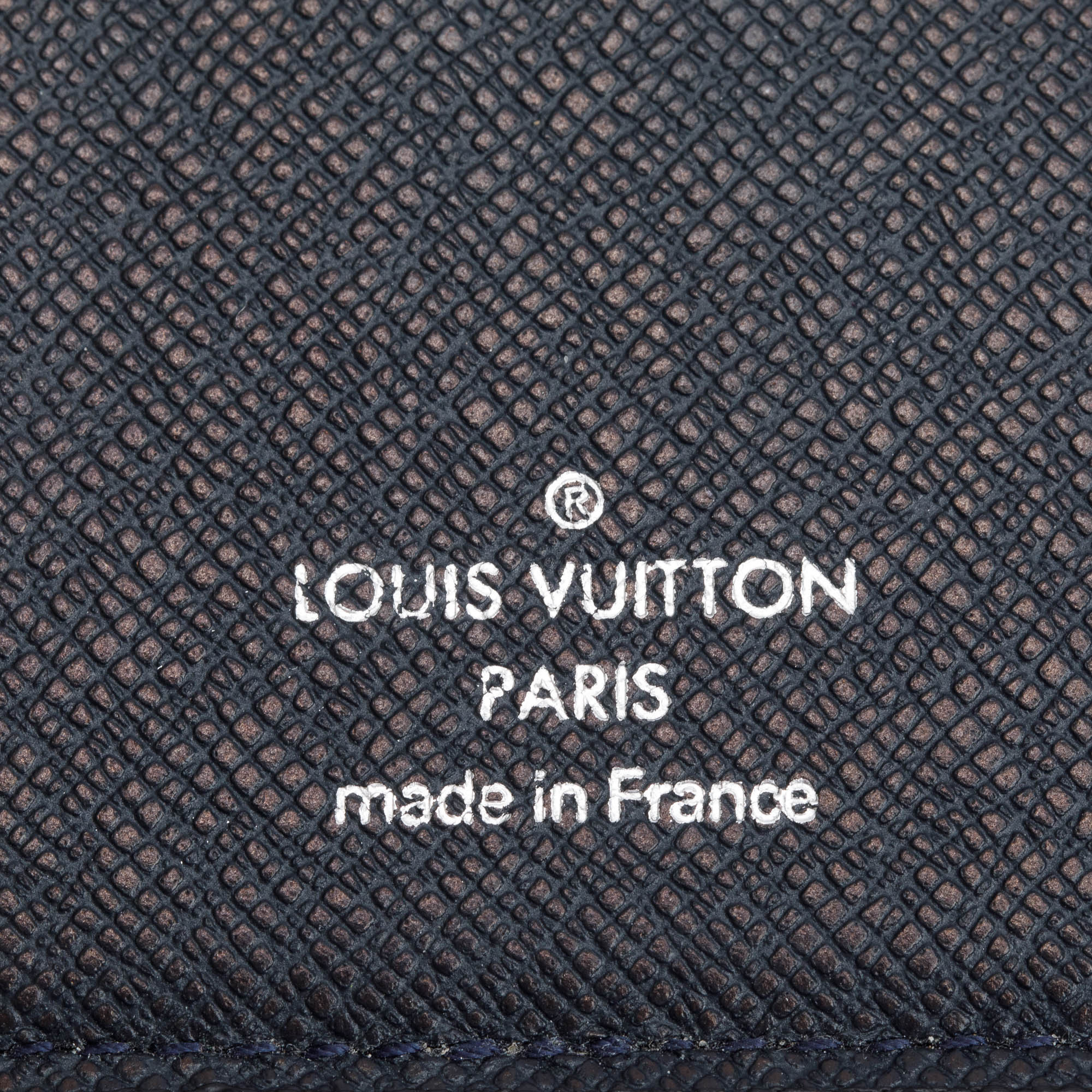 Louis Vuitton Black Taiga Leather Pocket Organizer