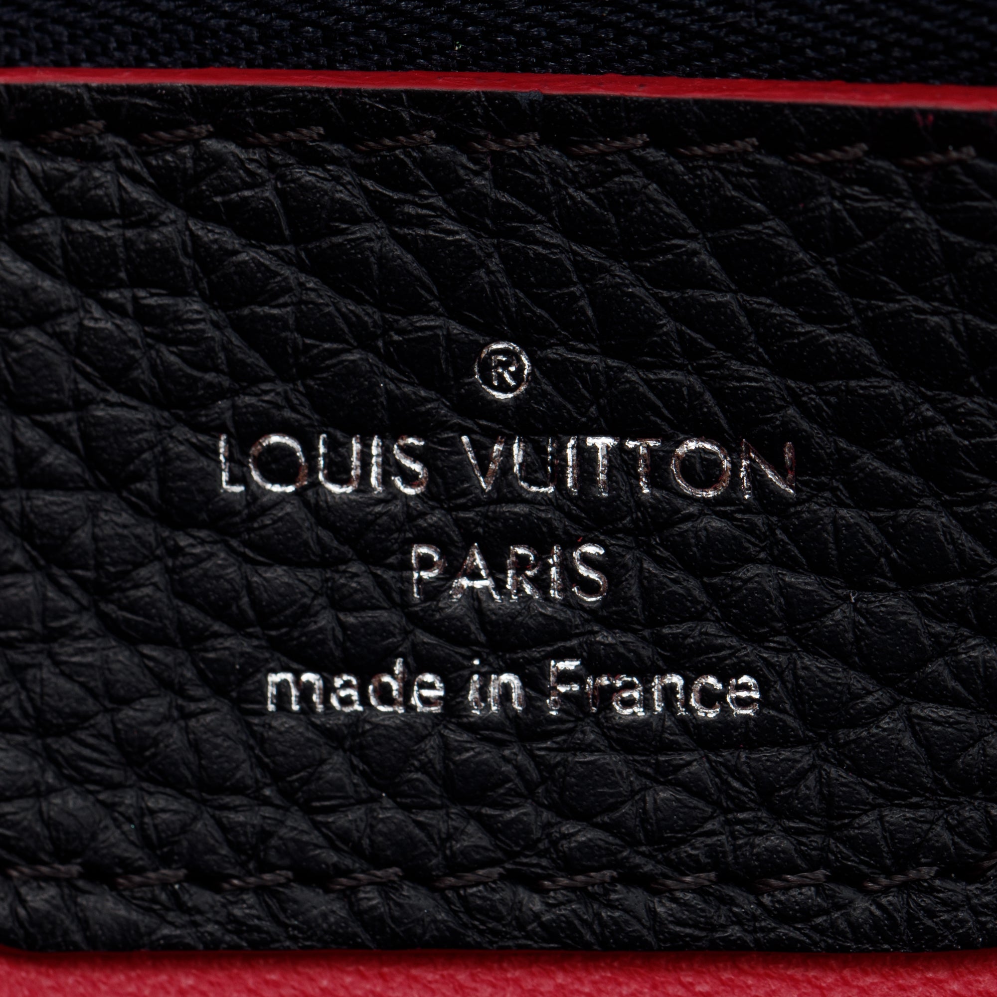 Louis Vuitton Black Taurillon Capucine GM w/ Python Strap