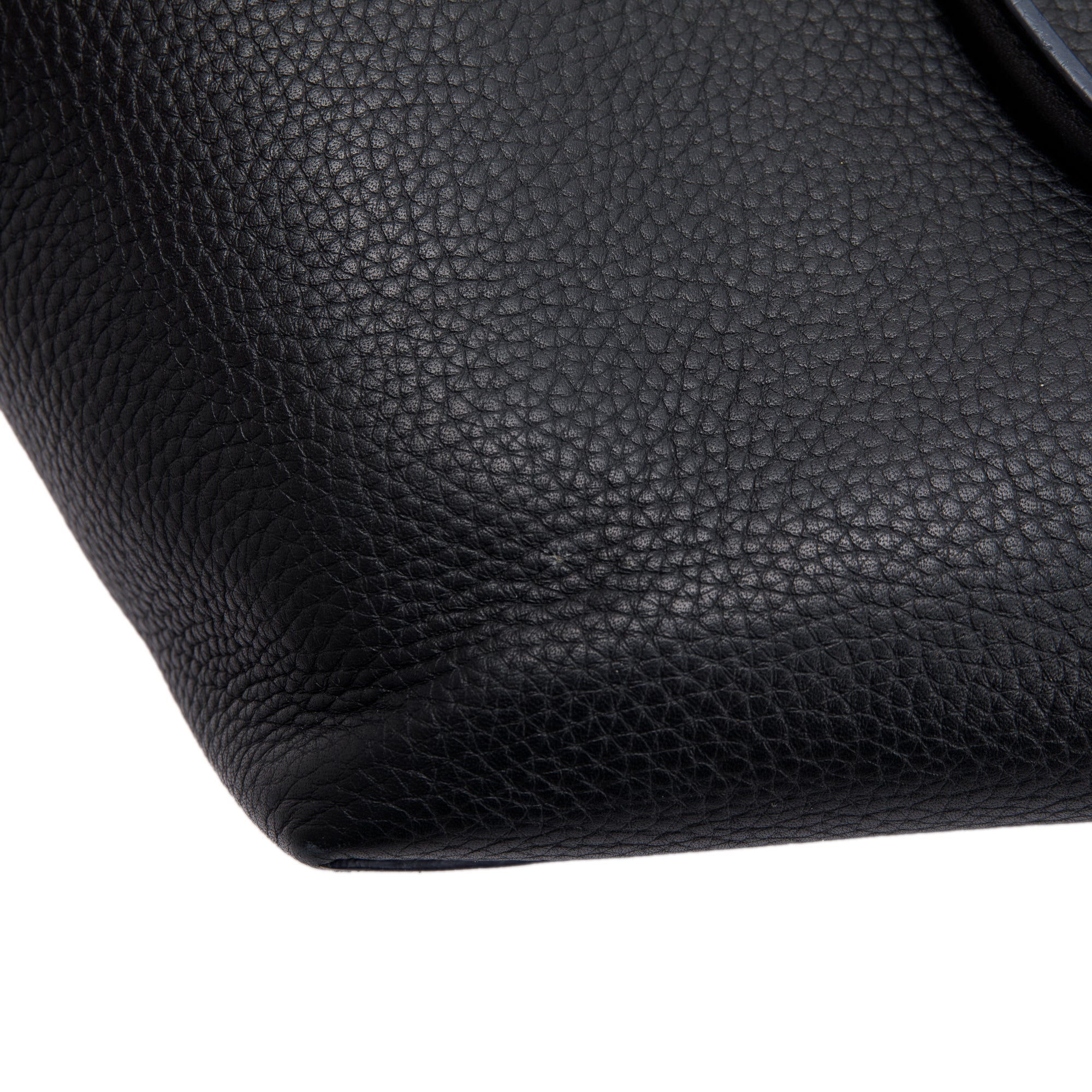 Louis Vuitton Black Taurillon Leather Pernelle Tote w/ Strap