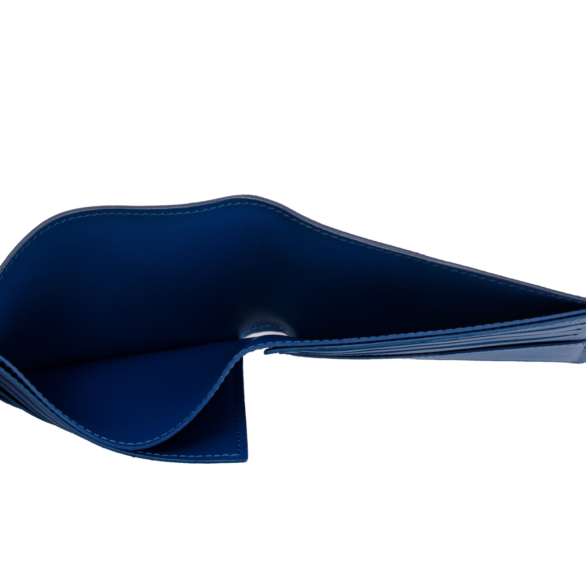 Louis Vuitton Blue Damier Infini Leather Slender Wallet w/ Box