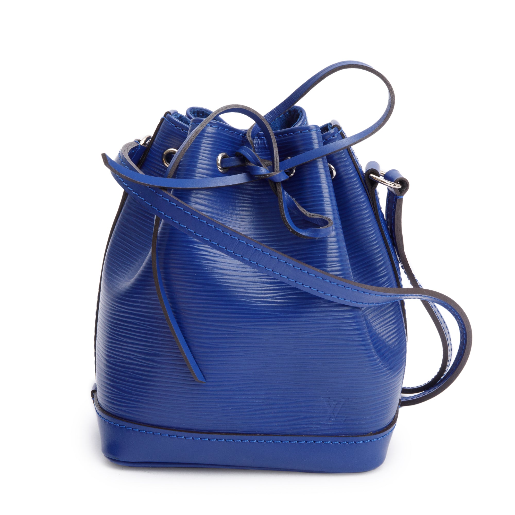 Louis Vuitton Blue Epi Leather Nano Noe Crossbody