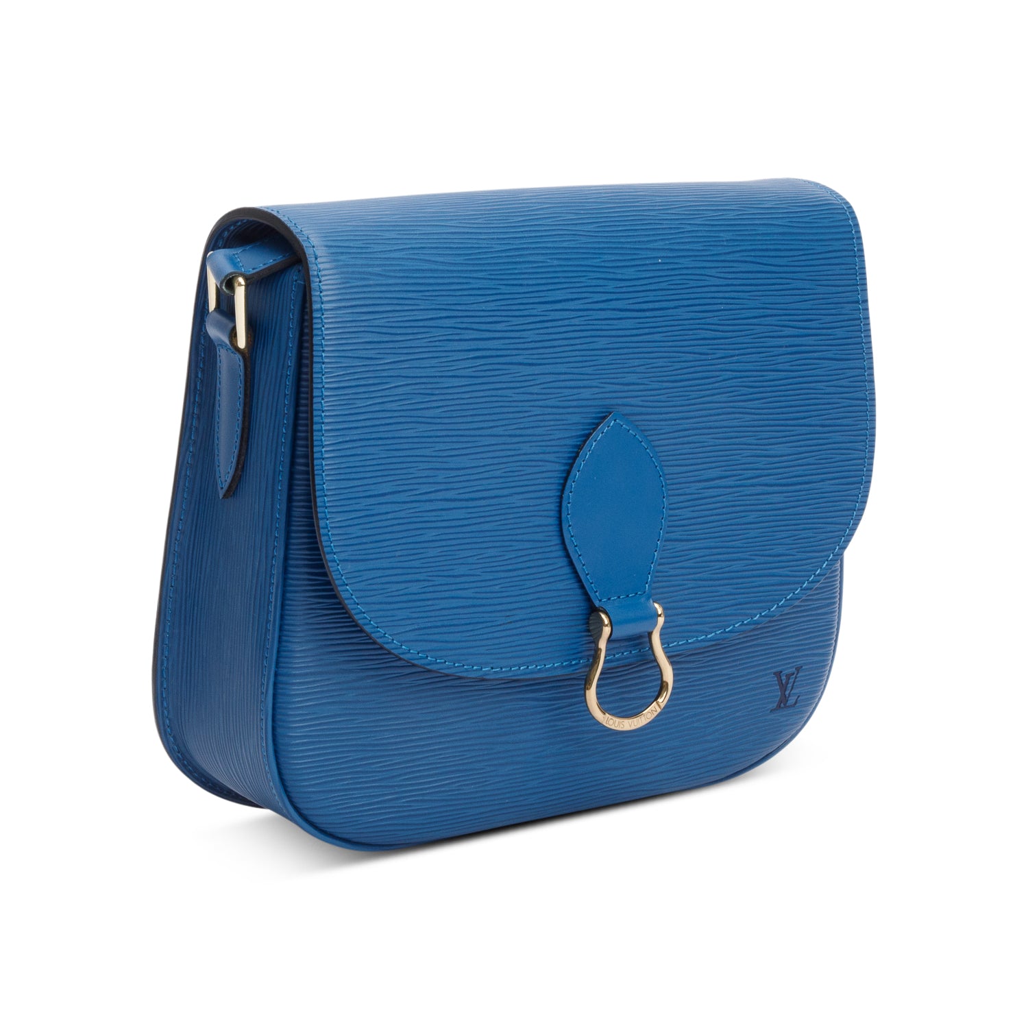 Louis Vuitton Blue Epi Leather Saint Cloud GM